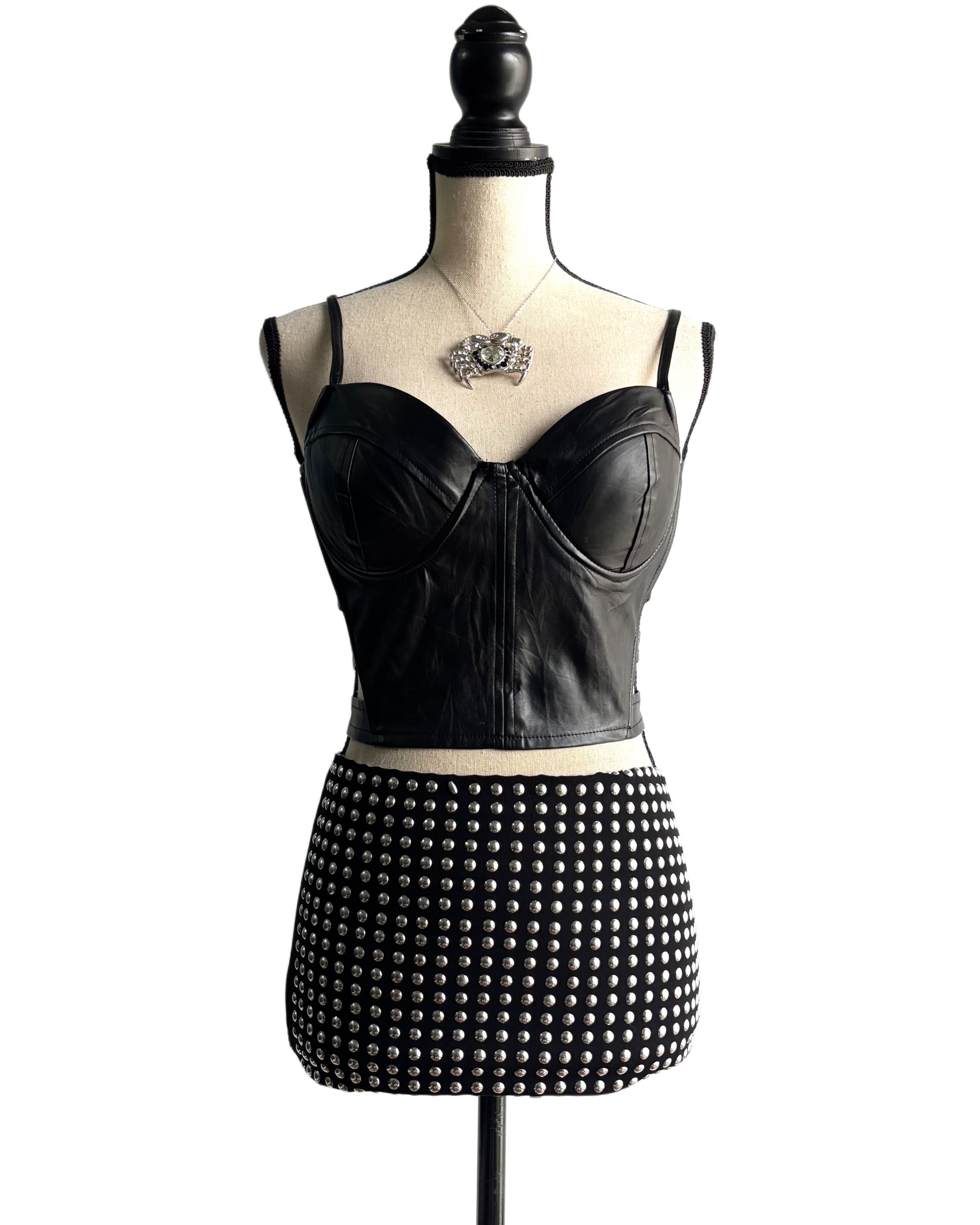 grunge corset top (padded)