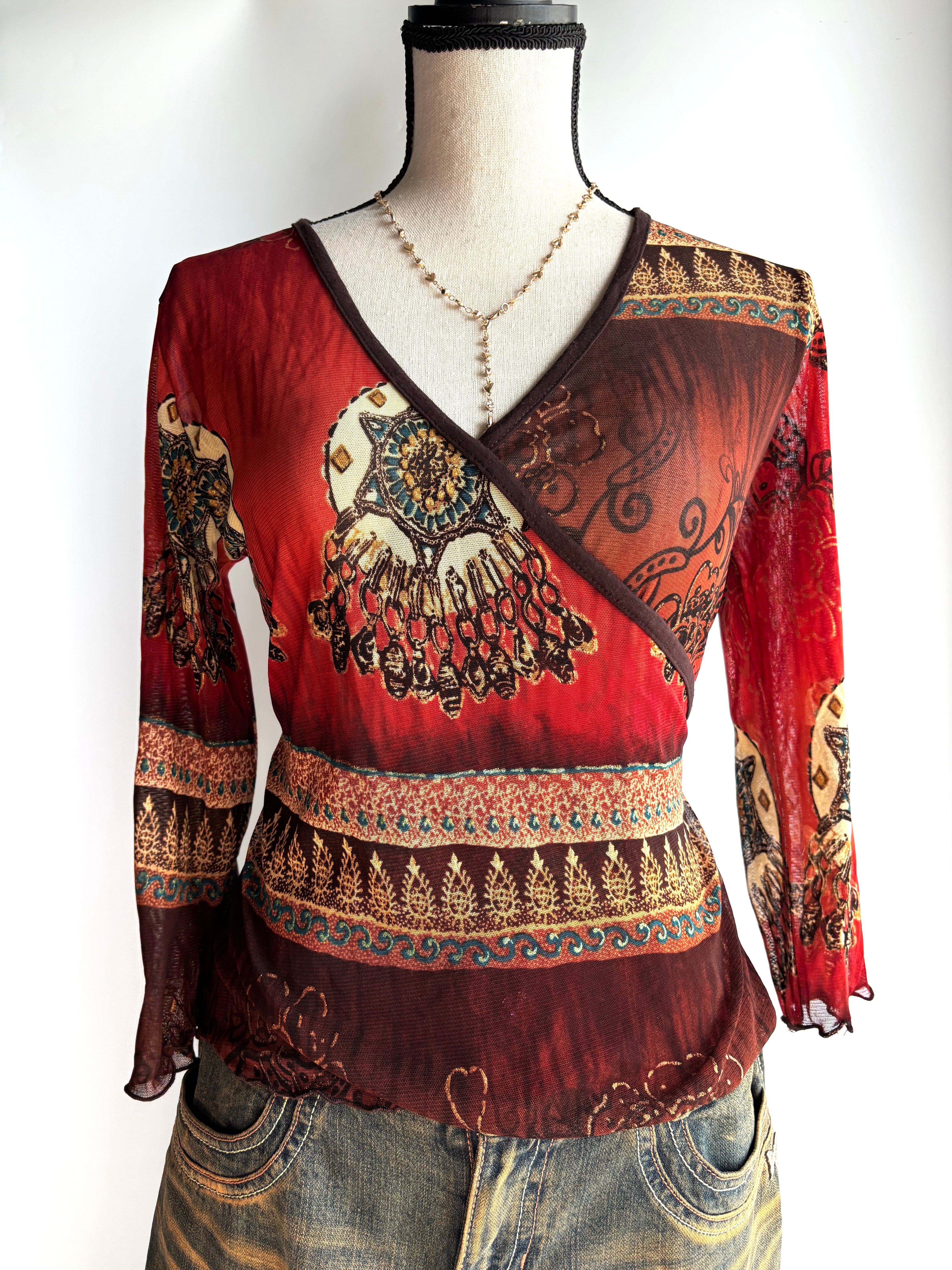 Vintage desi top