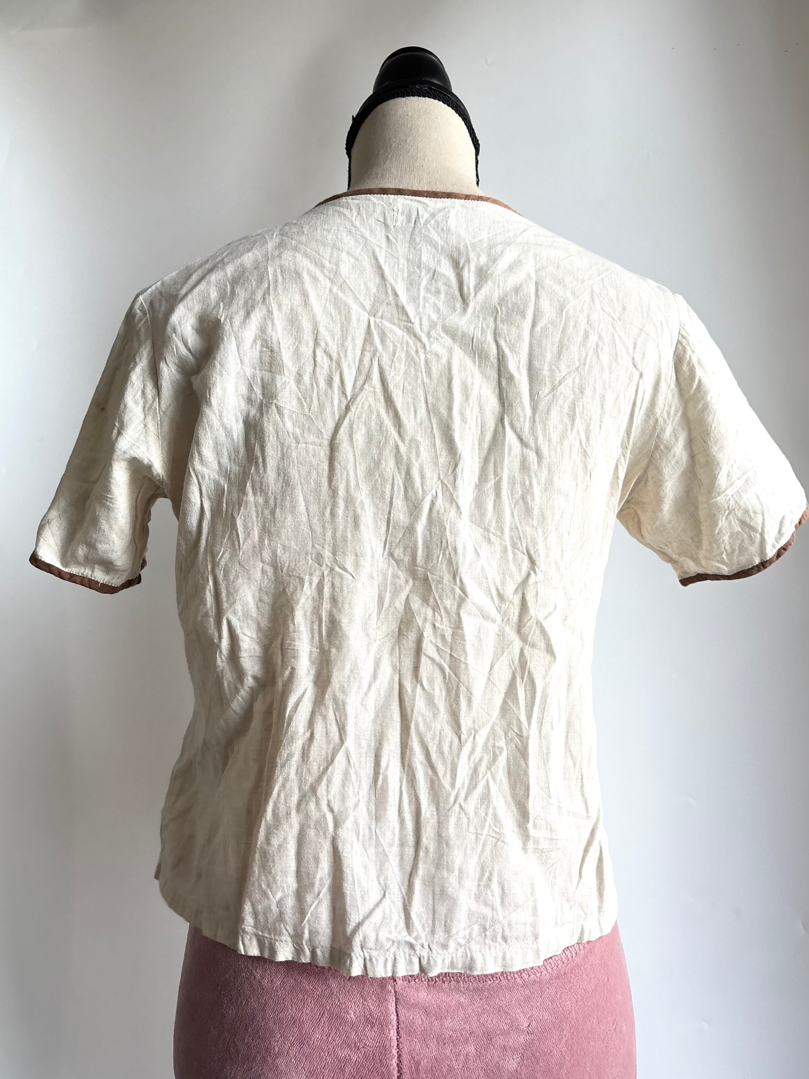 vintage white top