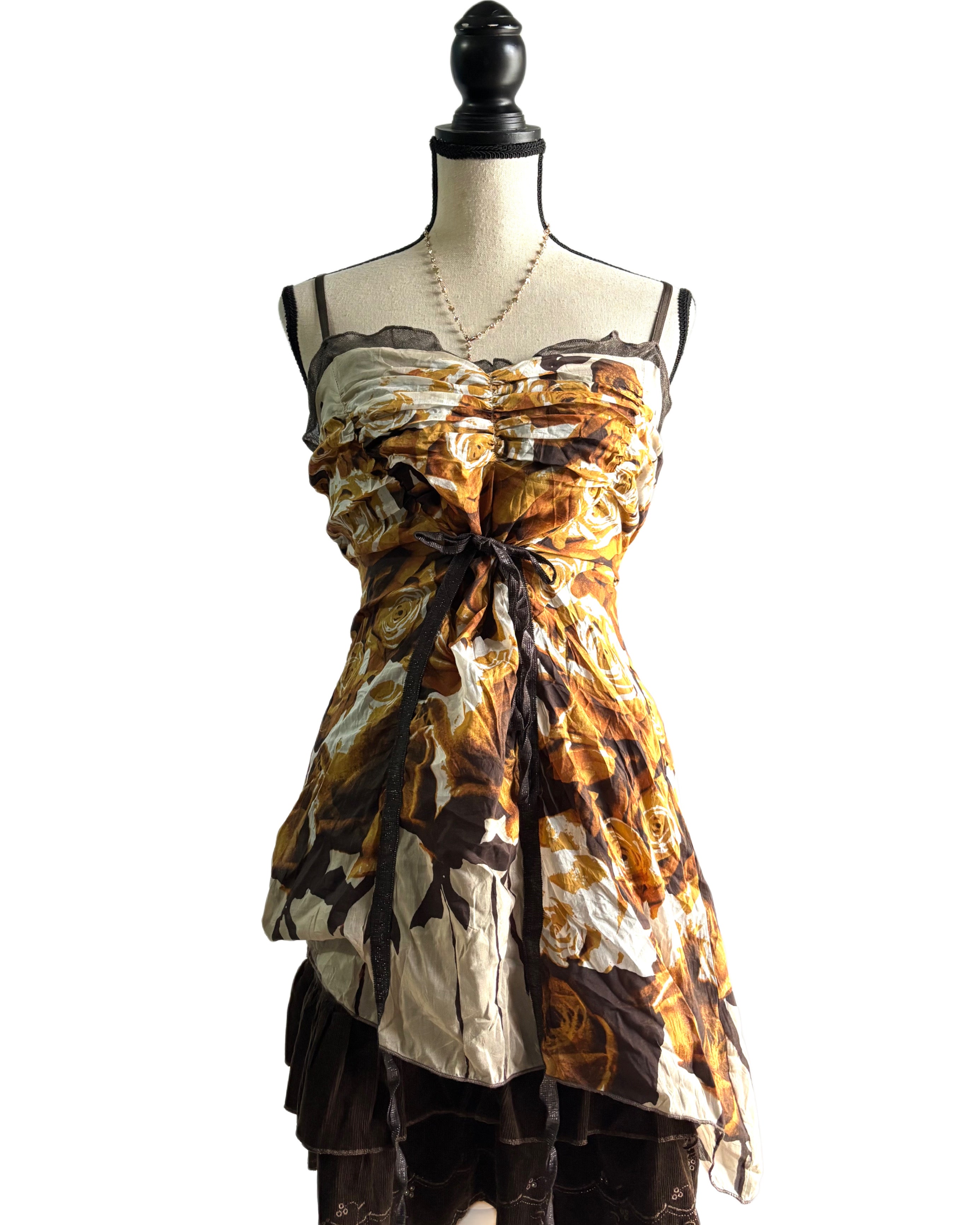 vintage asymmetrical top