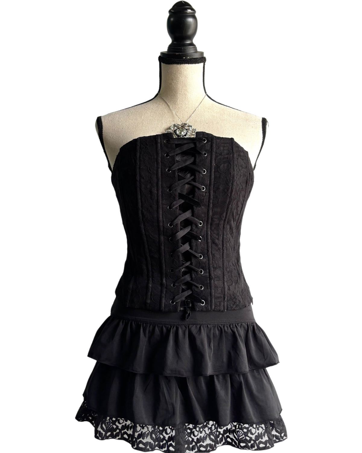 grunge corset