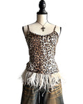 leopard print top