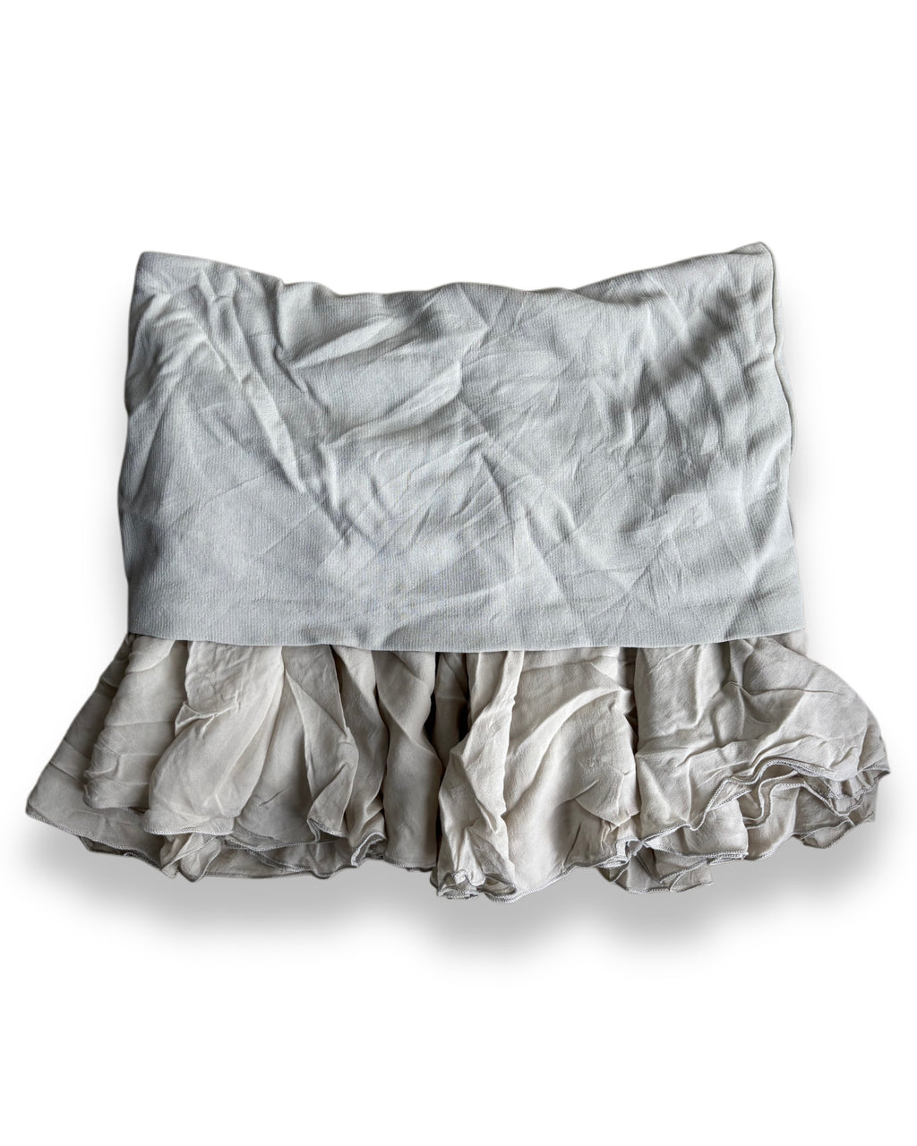 Micro ruffle skirt