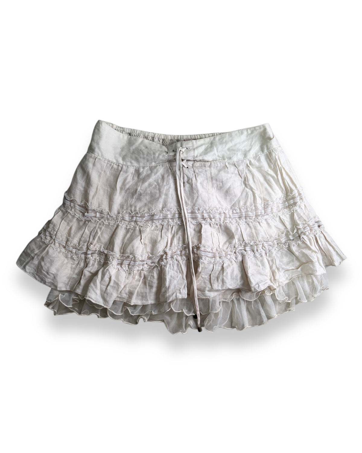 angel ruffle skirt