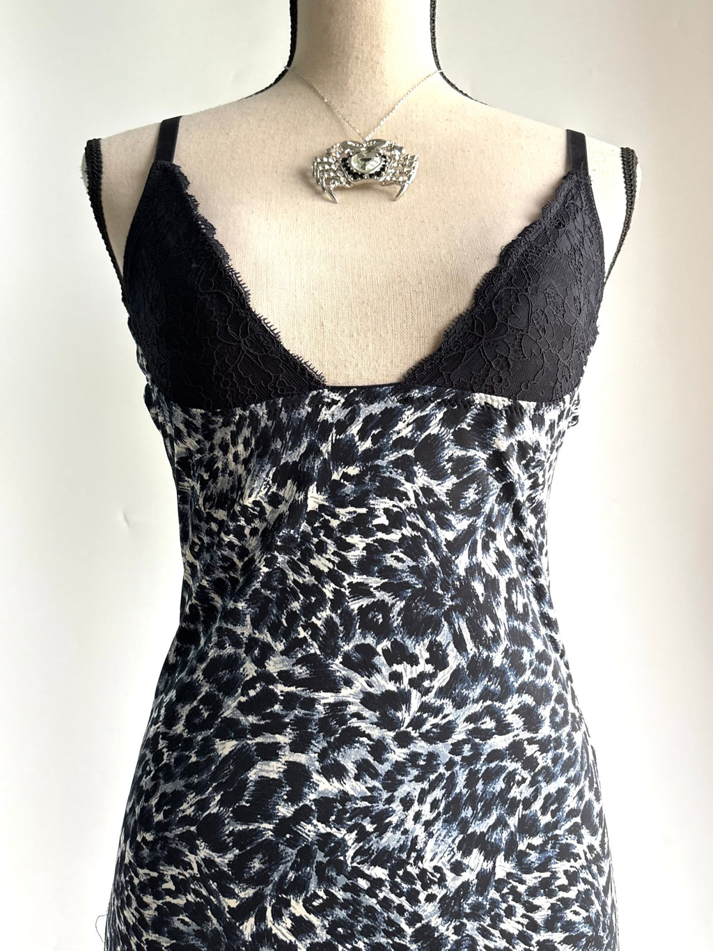 leopard fitted dress