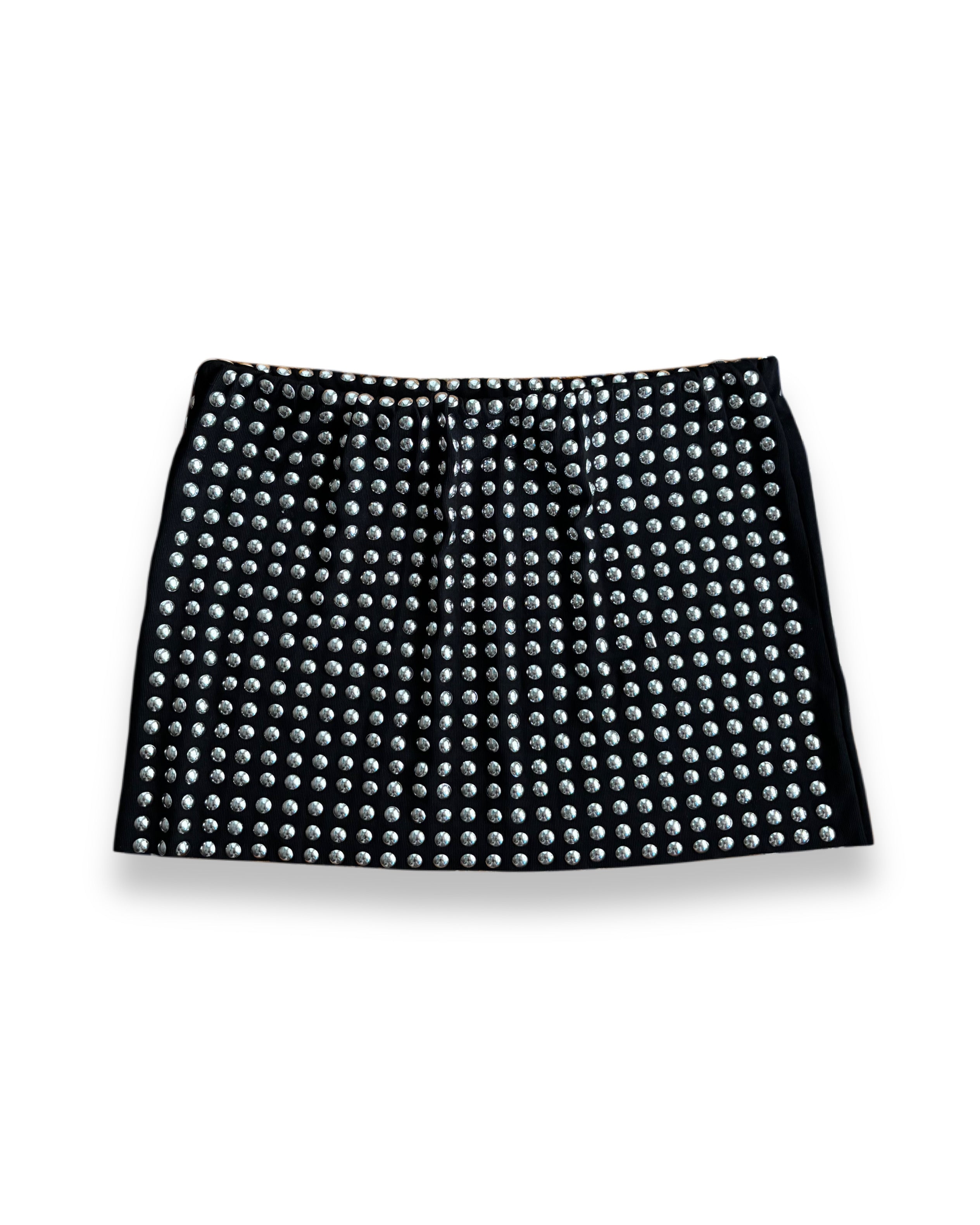 2000s studded skirt