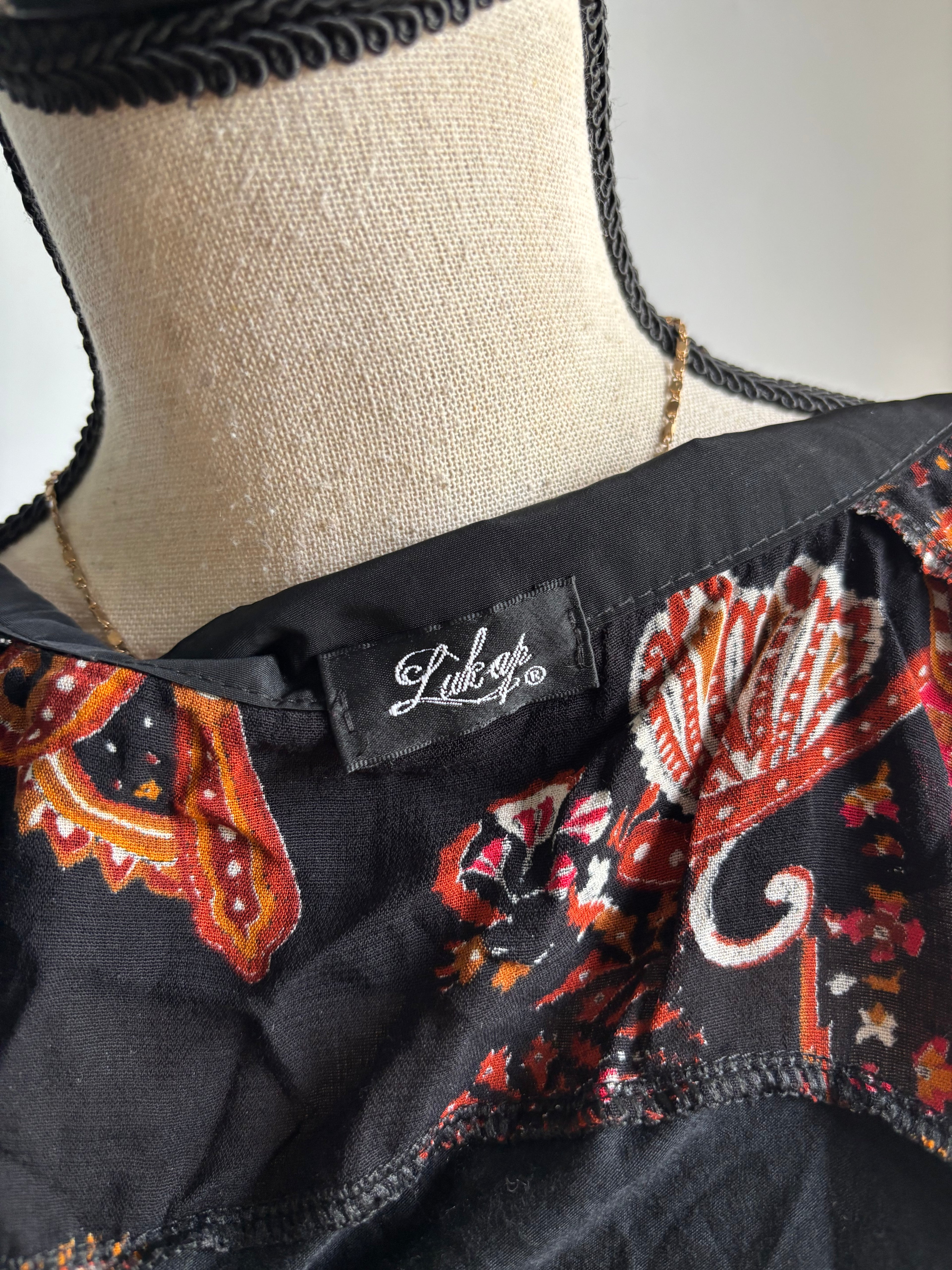 Desi ruffle top