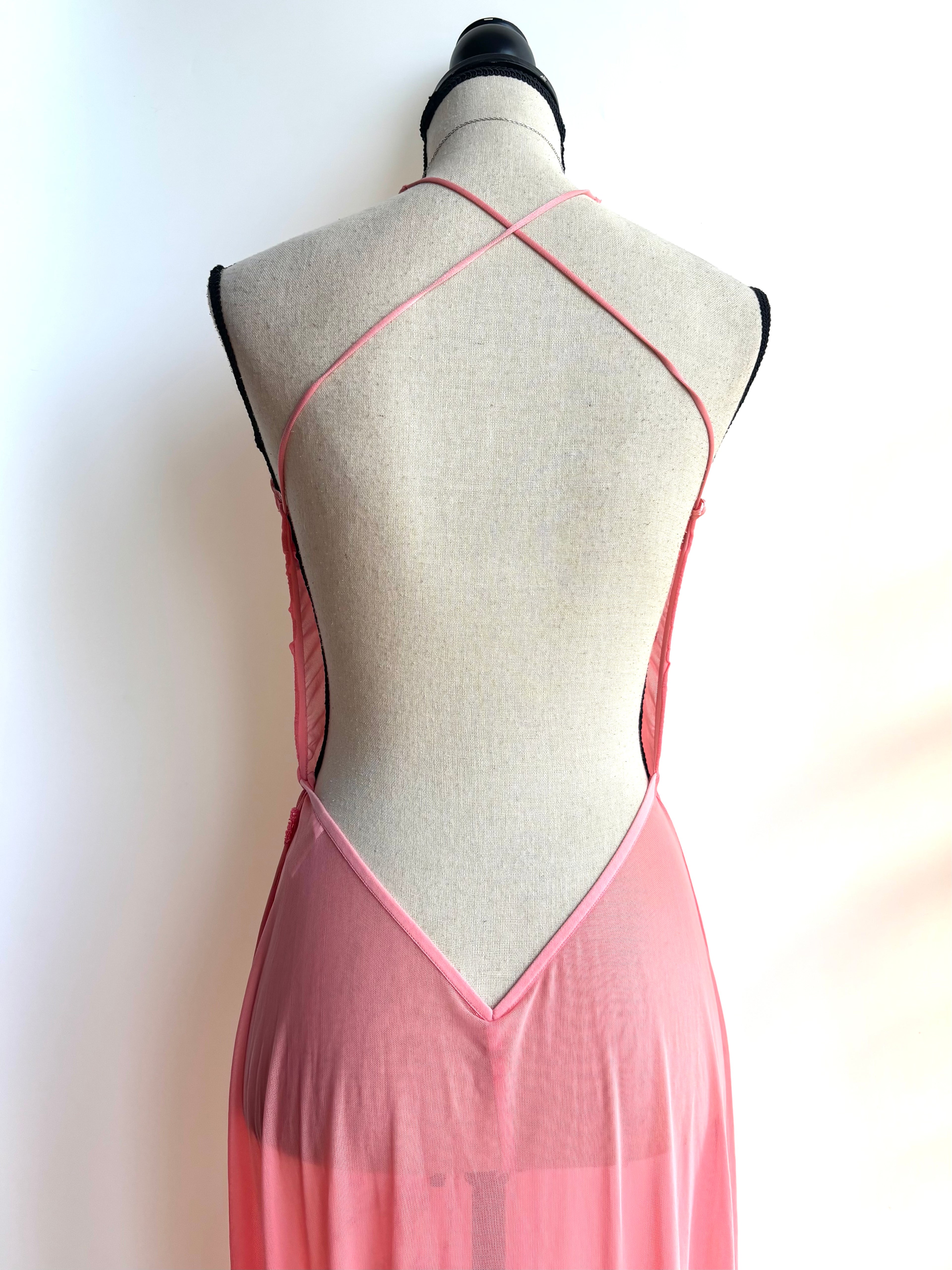 Vintage style mesh dress