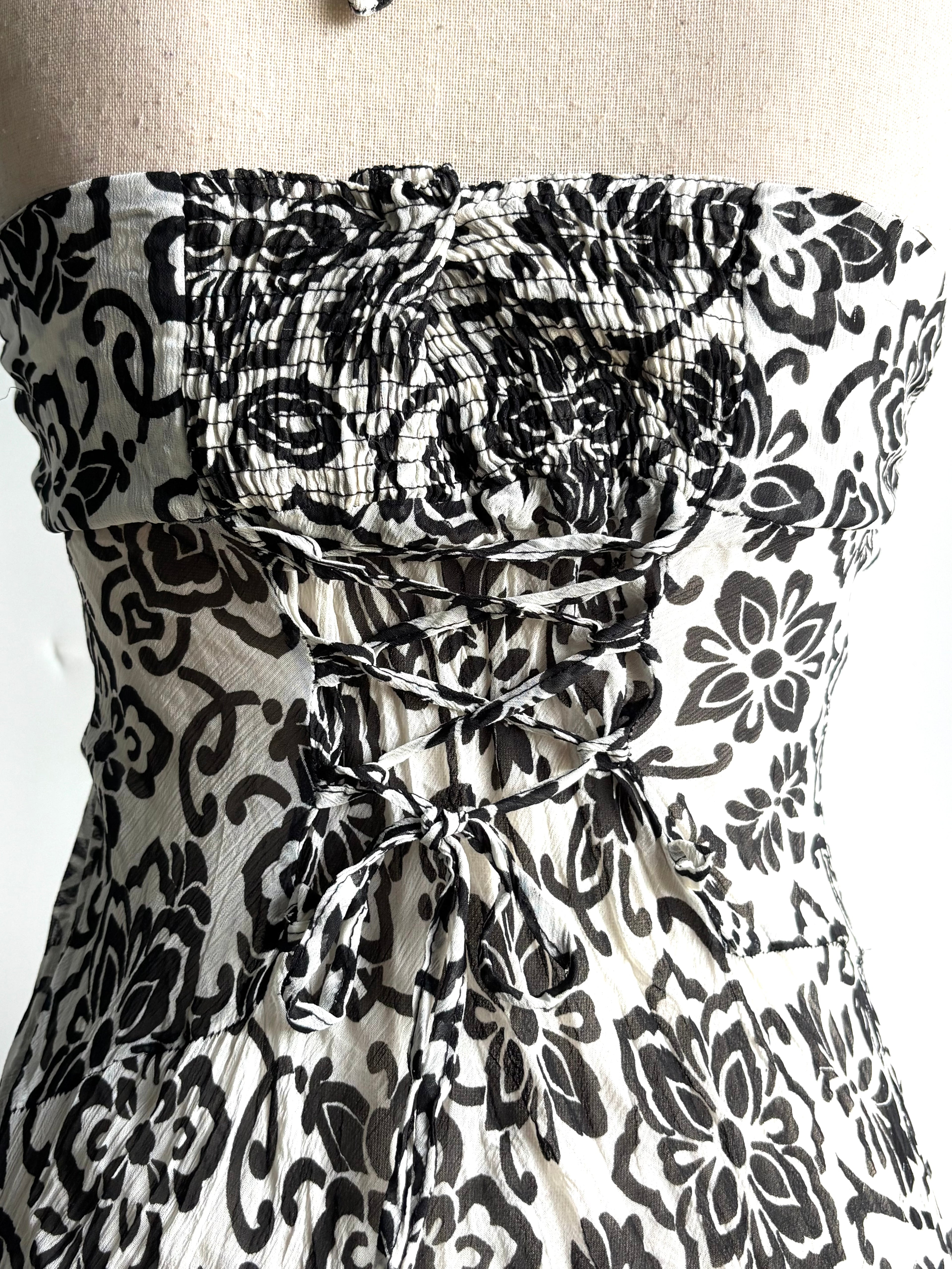90s asymmetrical dress
