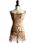 Mesh shimmer dress