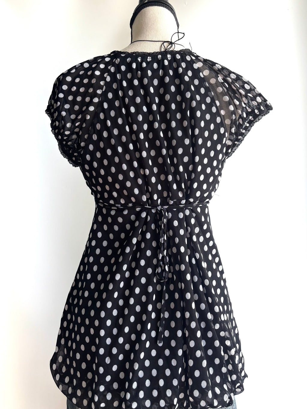 Polka dot top