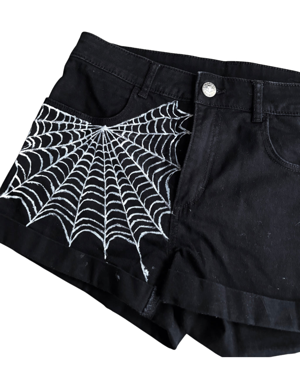 gothic style micro shorts