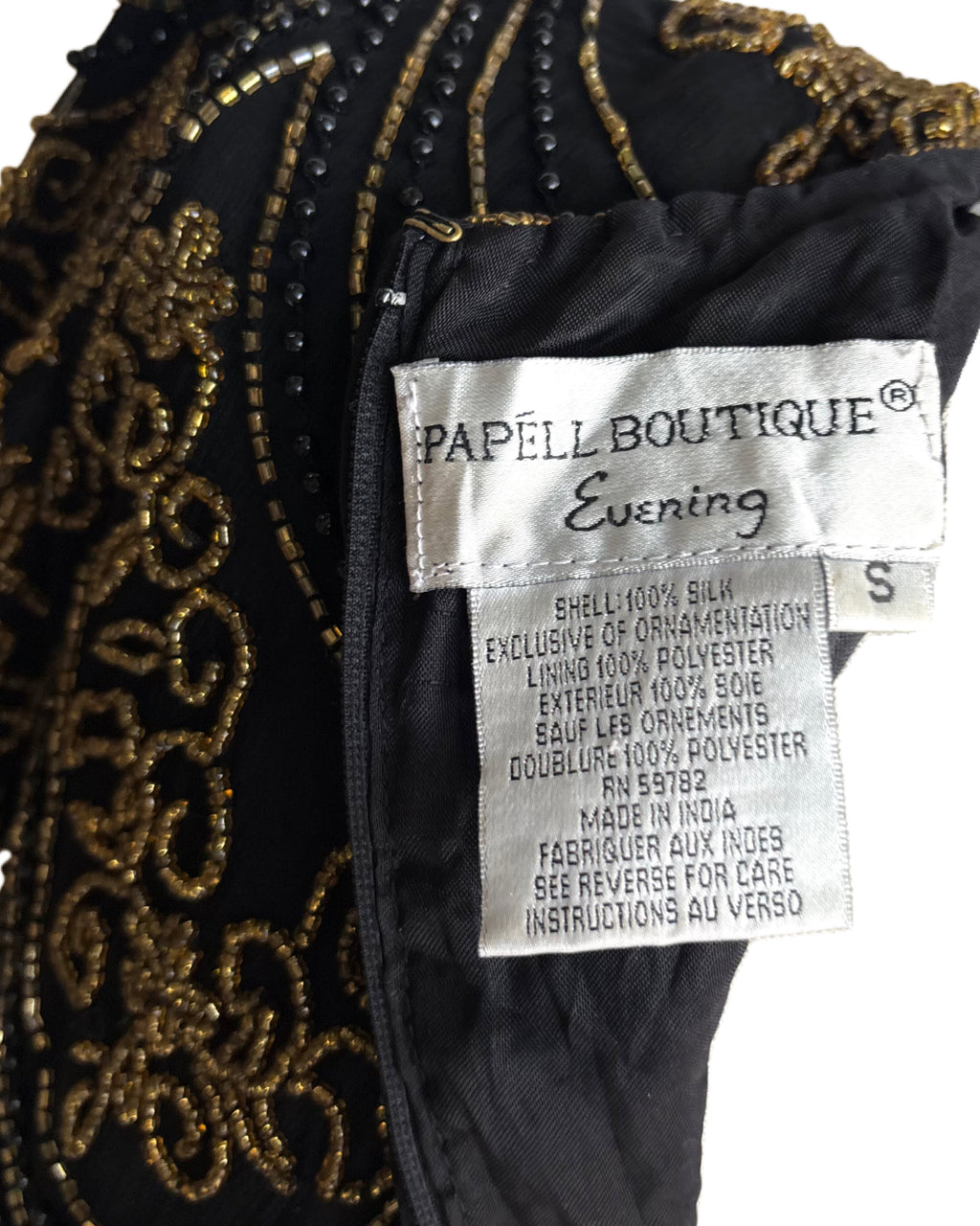 Vintage beaded top
