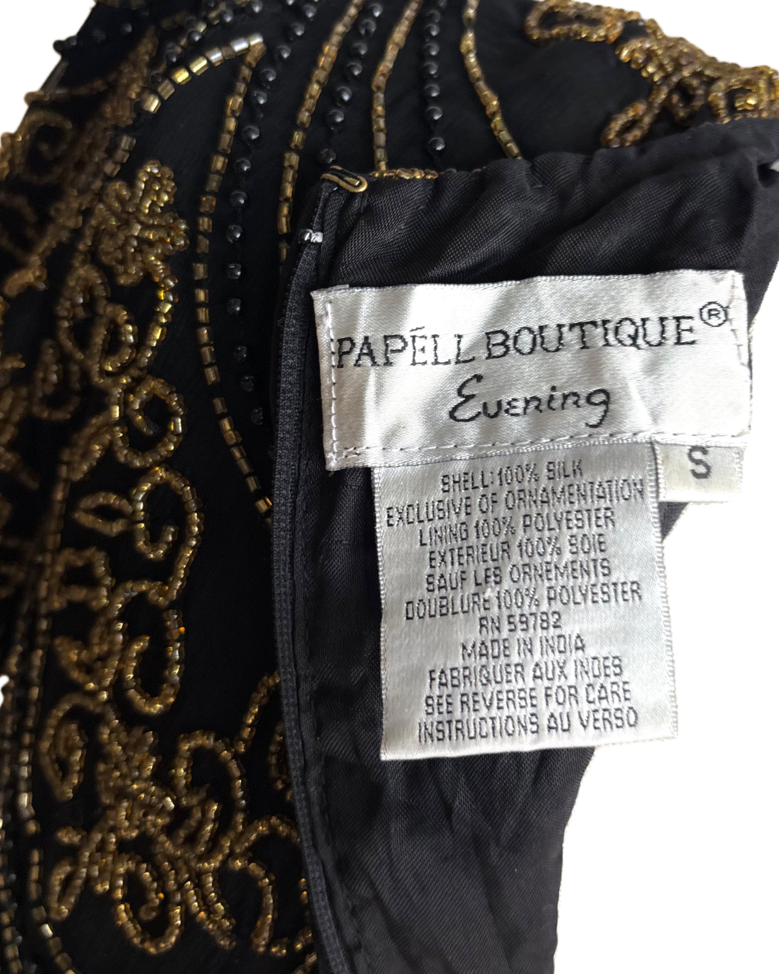 Vintage beaded top