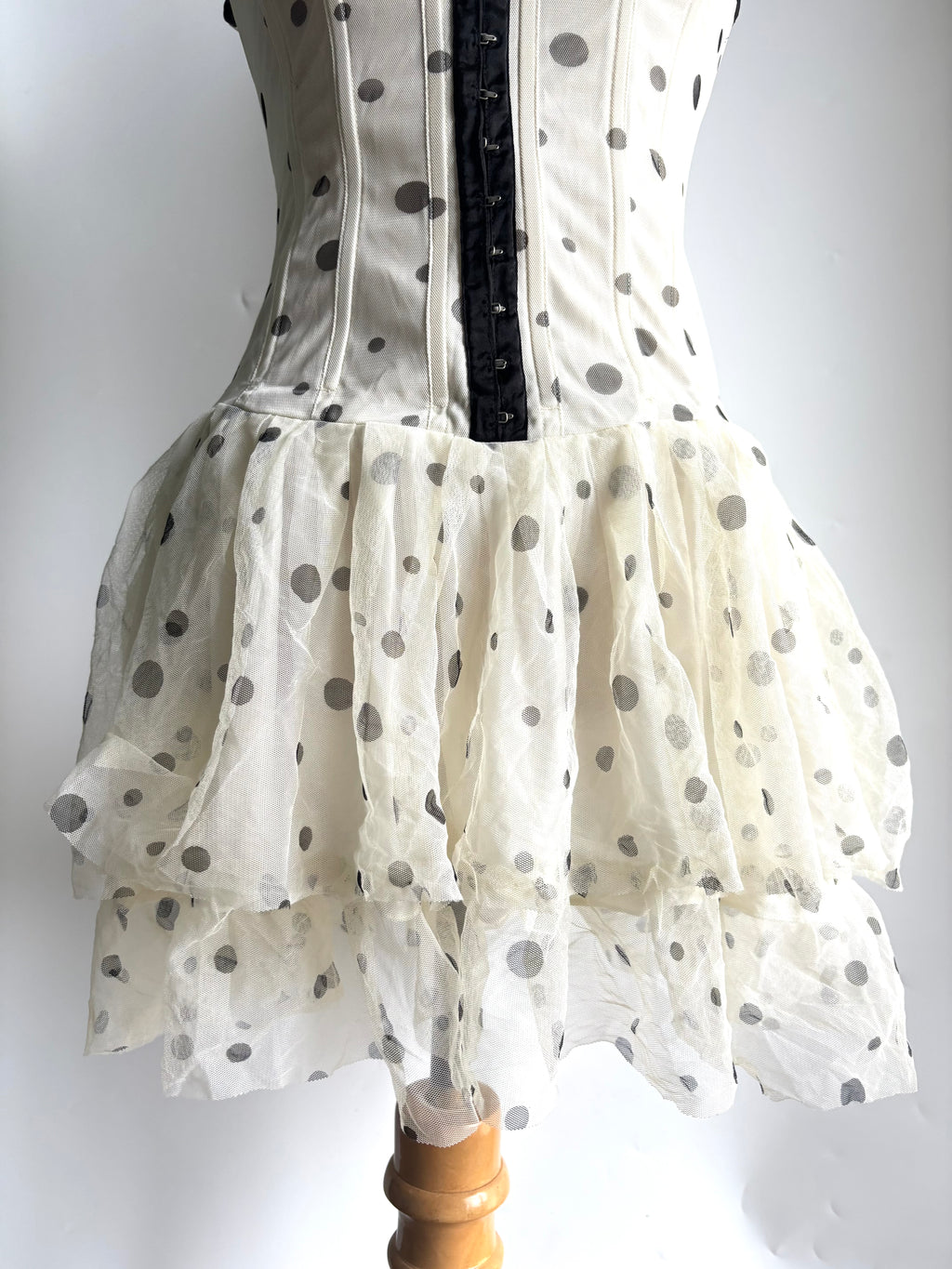 Y2k polka dot dress