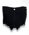 Micro cut out shorts