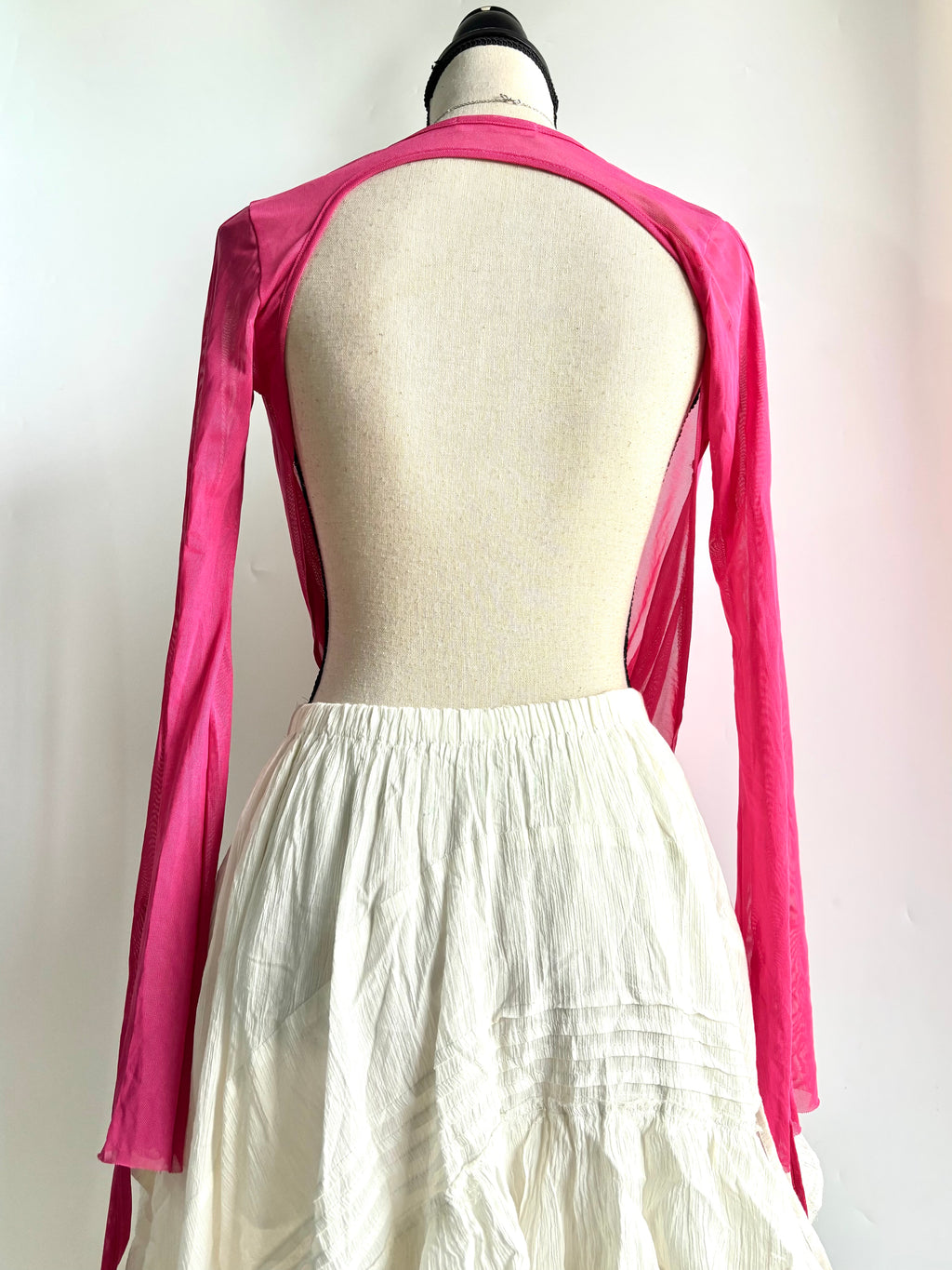 Y2k pink cover up