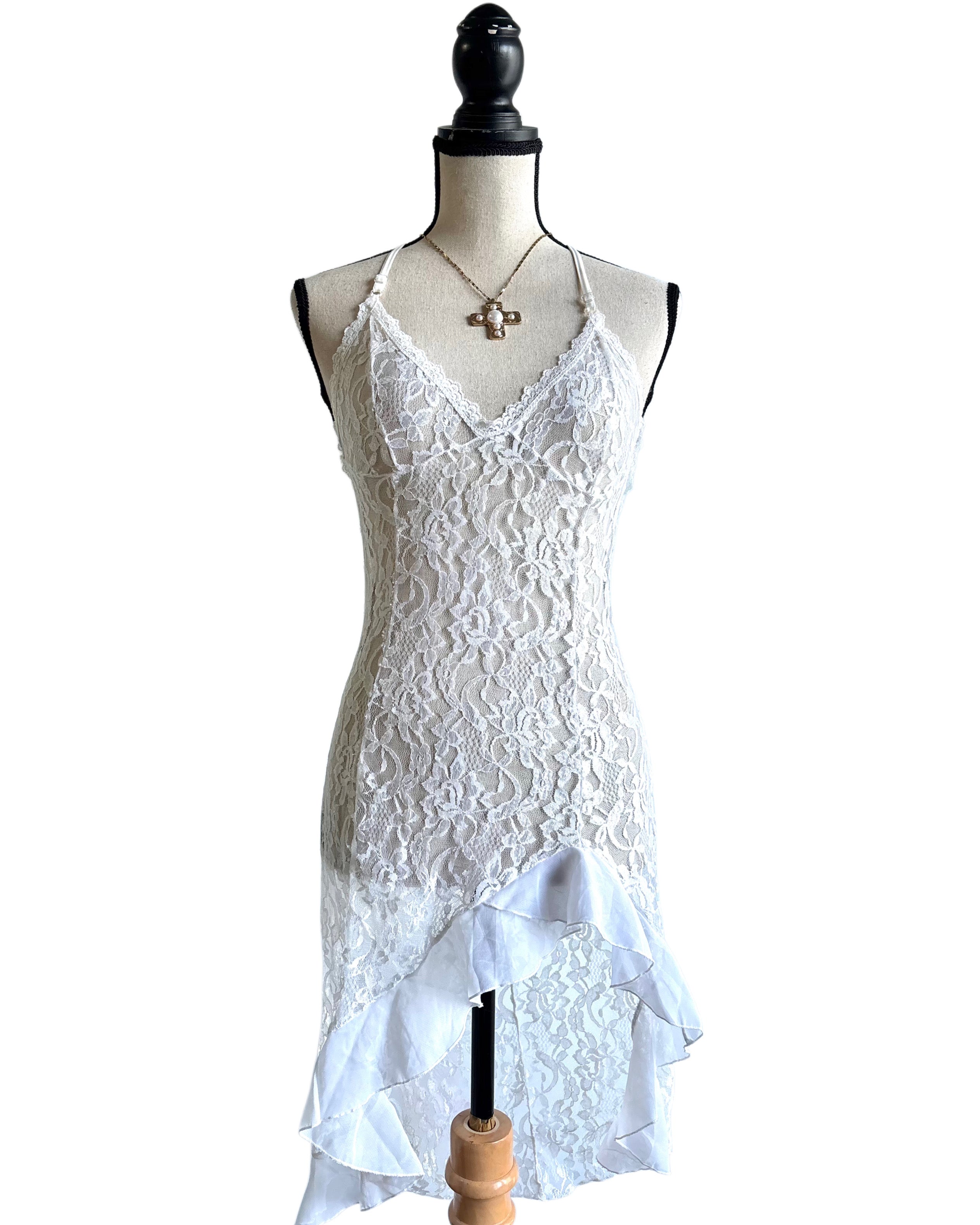 White angel dress