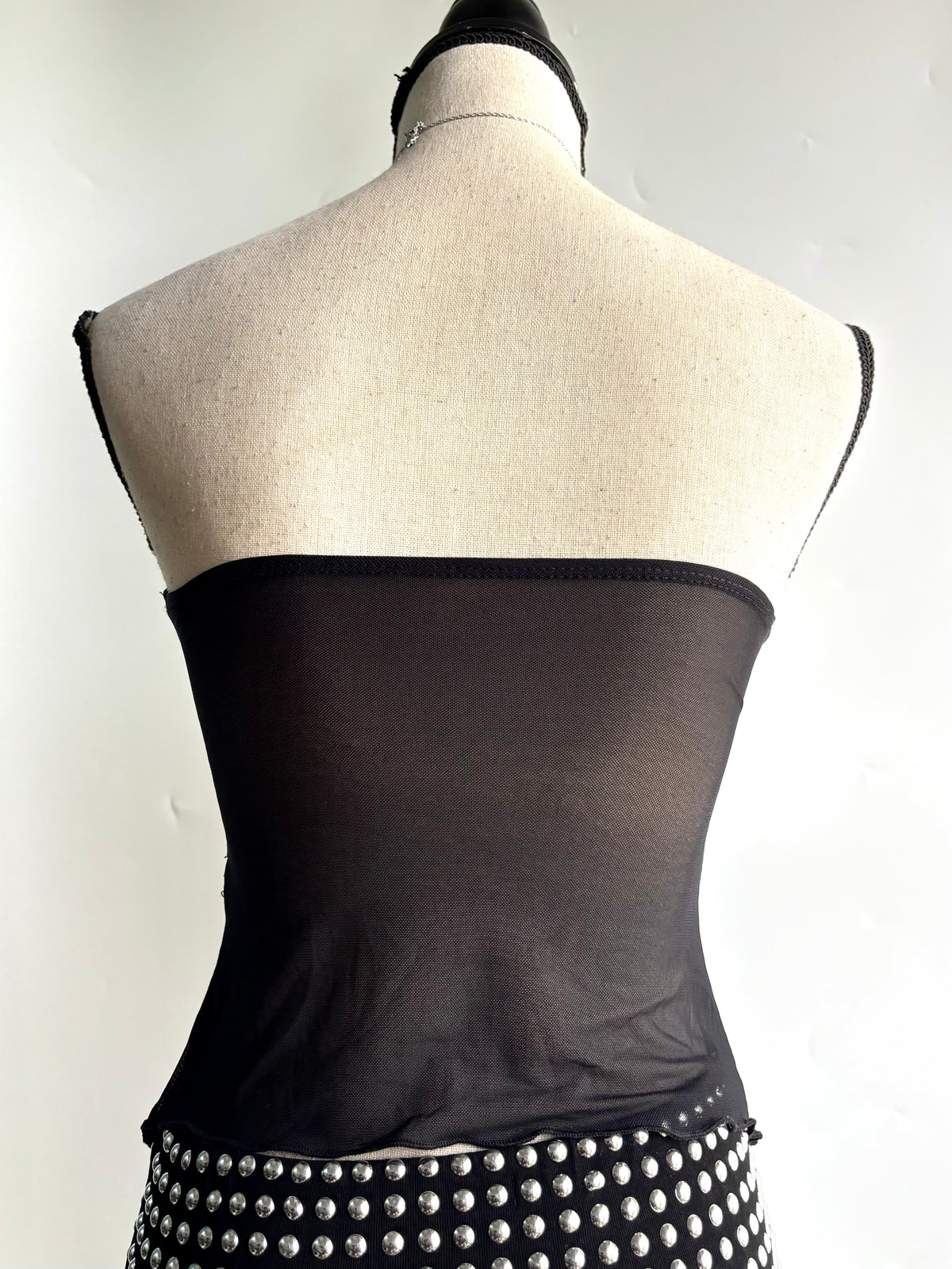 Mesh tube top