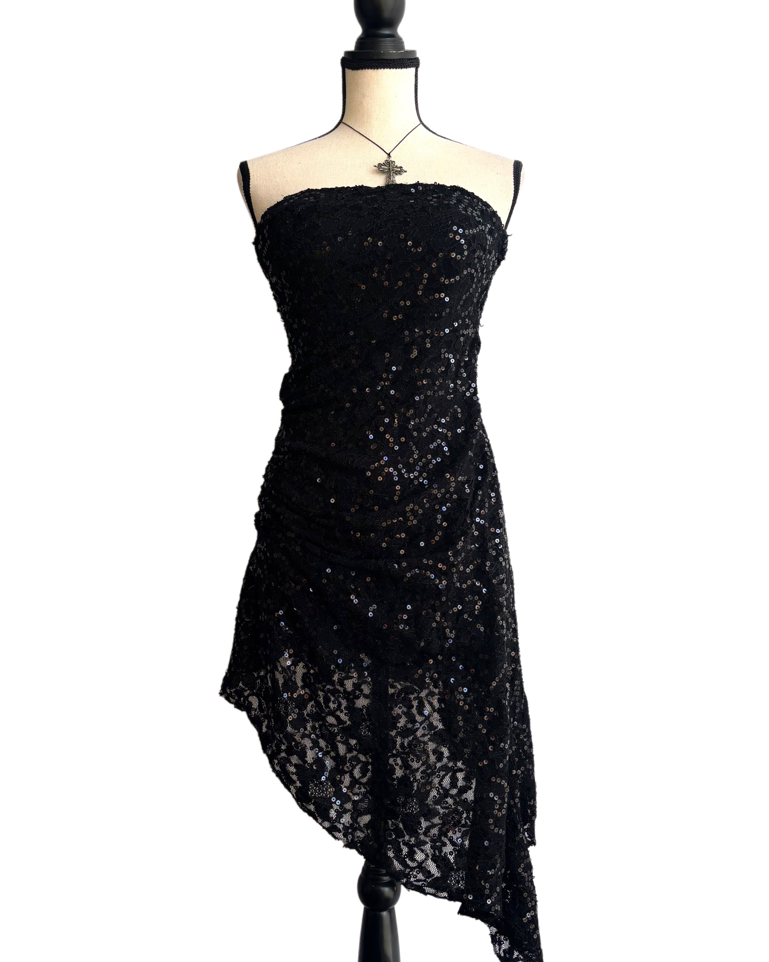 Y2k asymmetrical dress