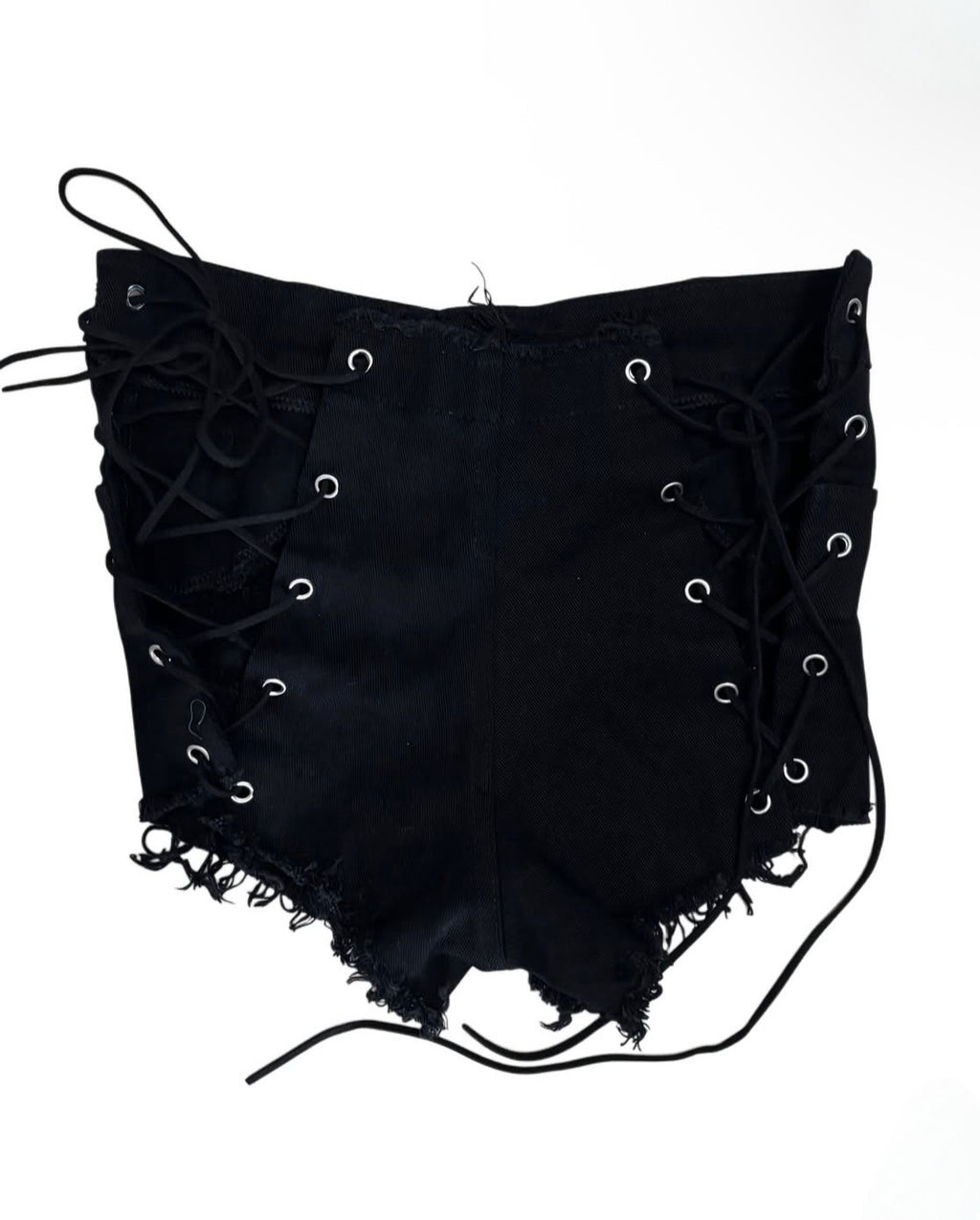 Micro cut out shorts