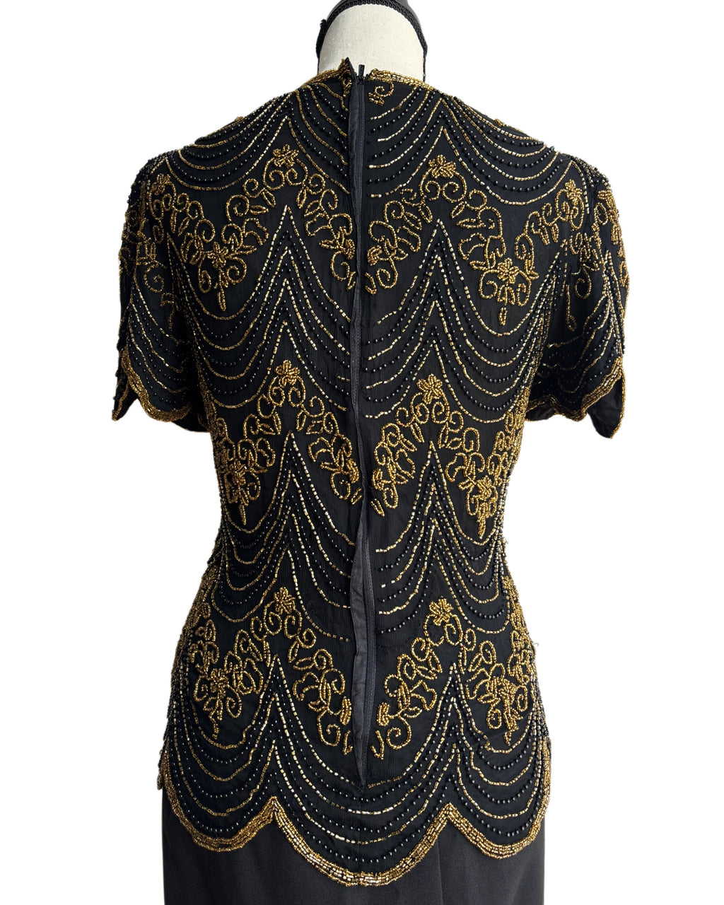 Vintage beaded top