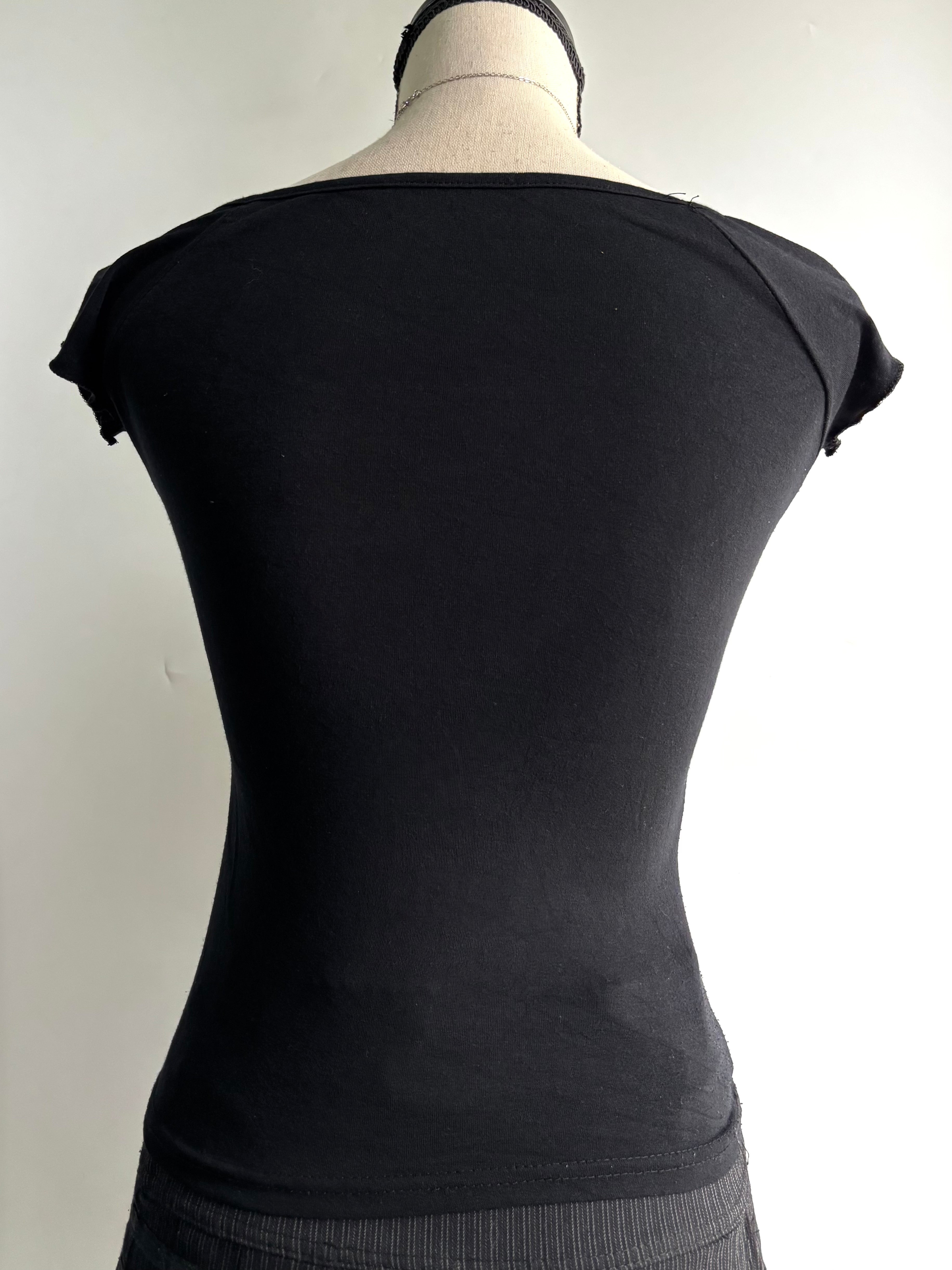 grunge fitted top