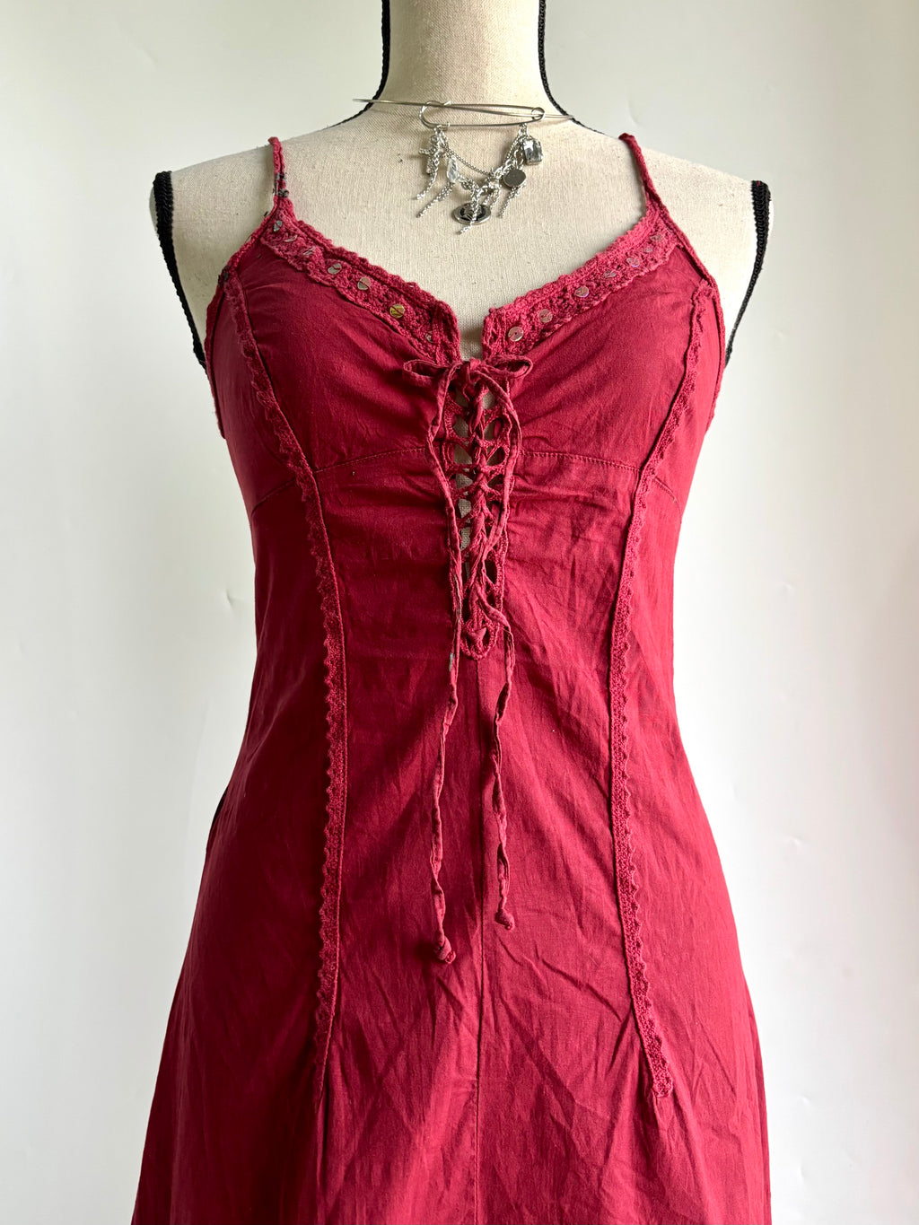 rose corset dress