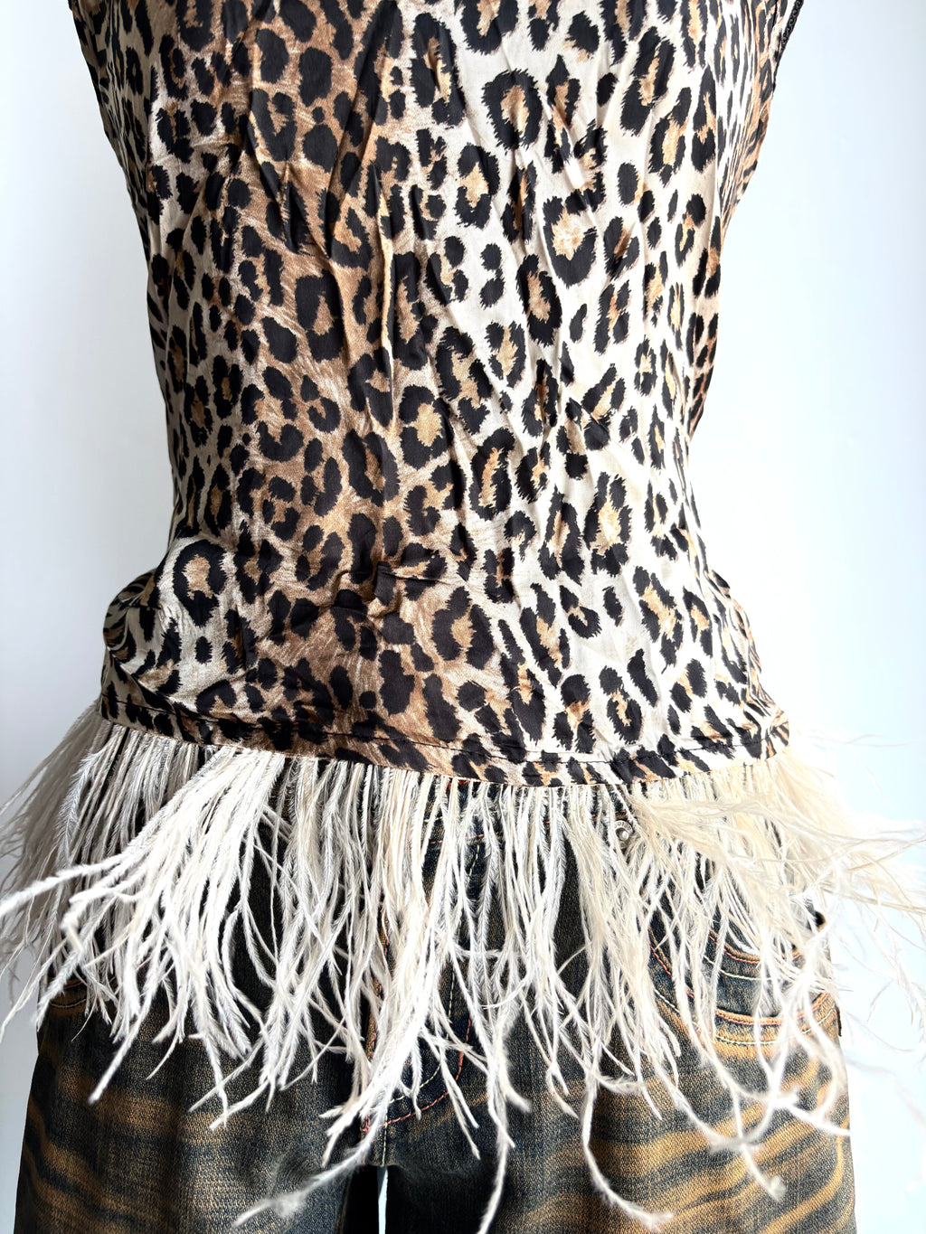 leopard print top
