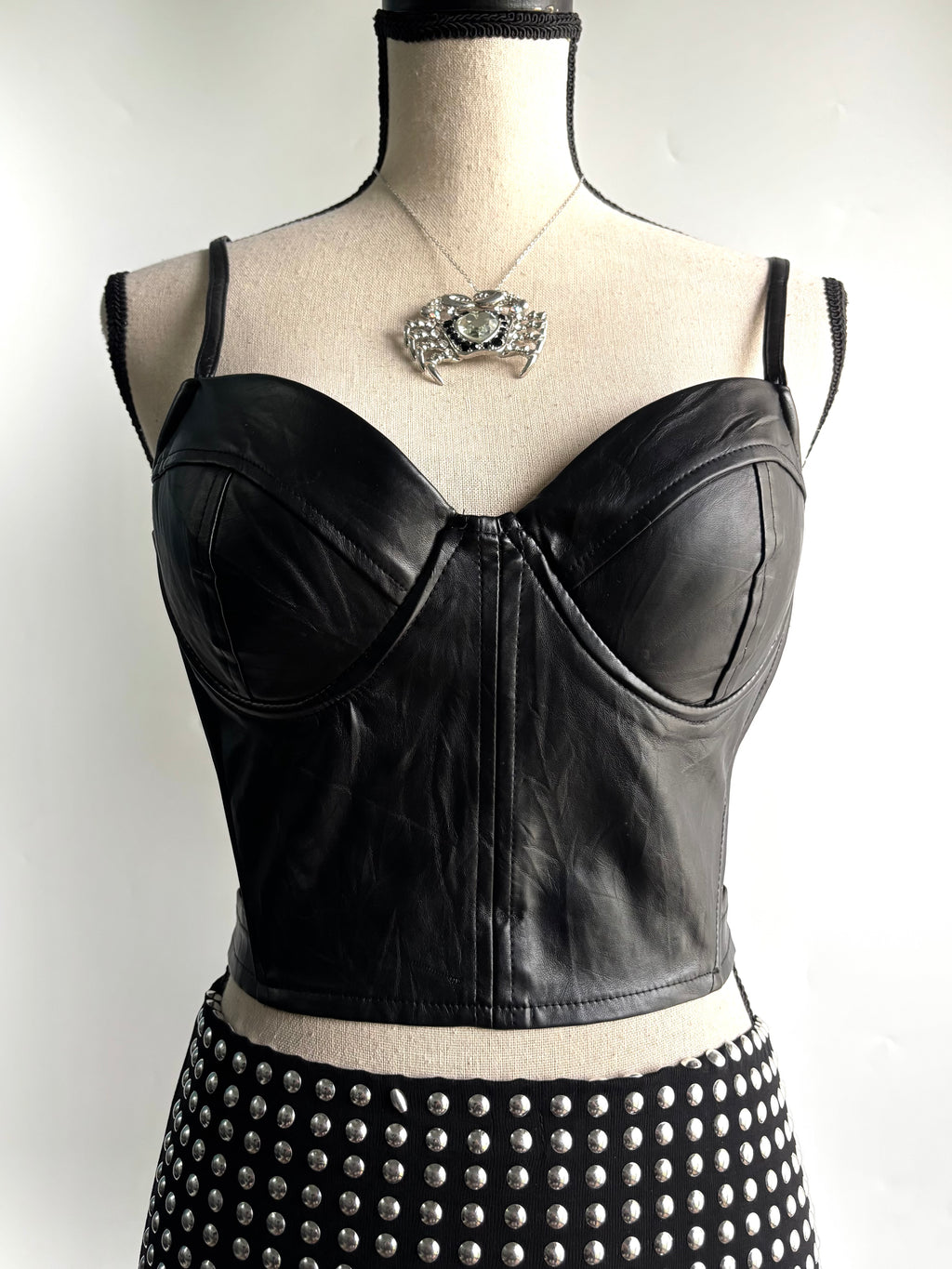 grunge corset top (padded)