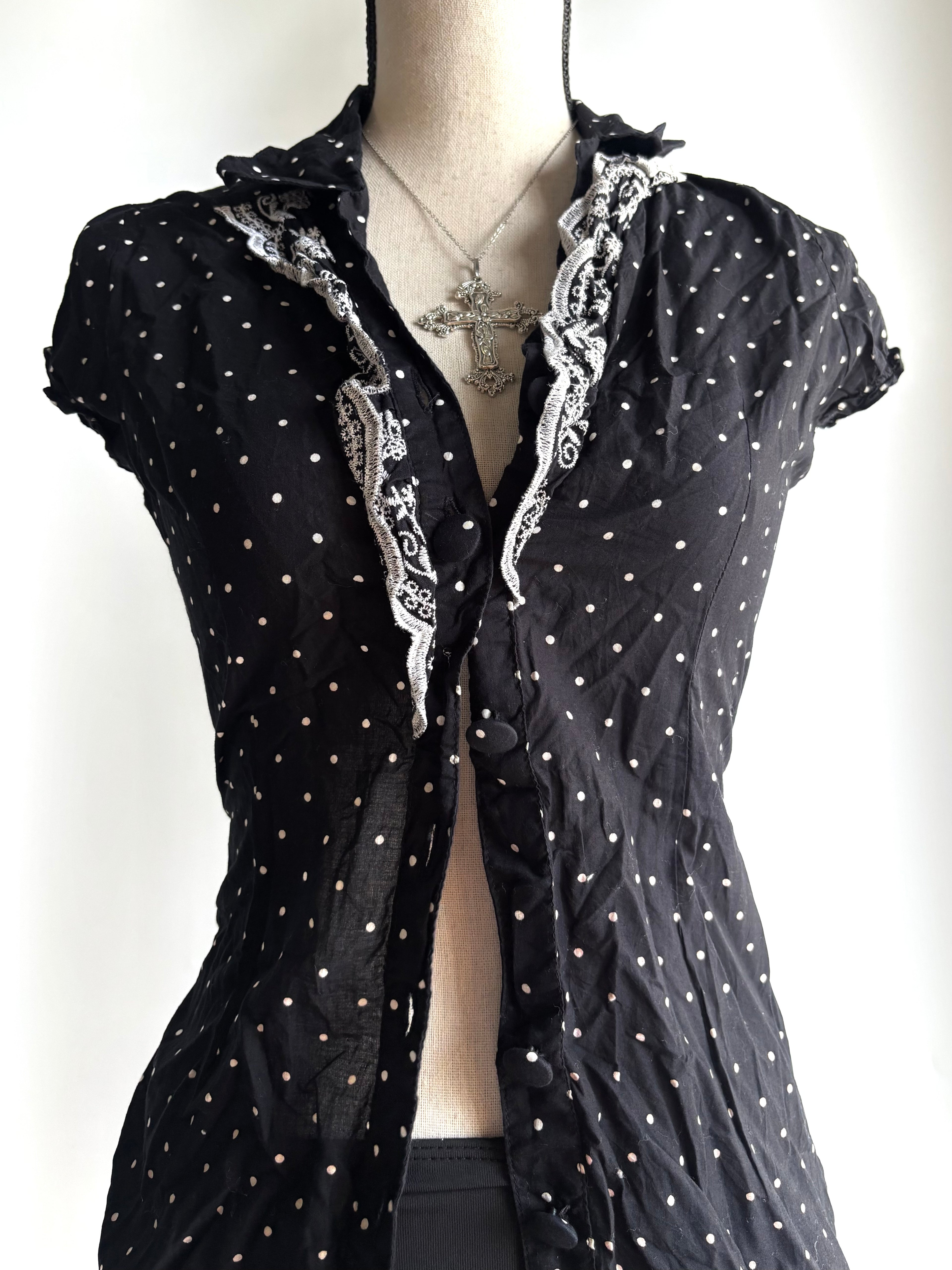 Y2k fitted shirt
