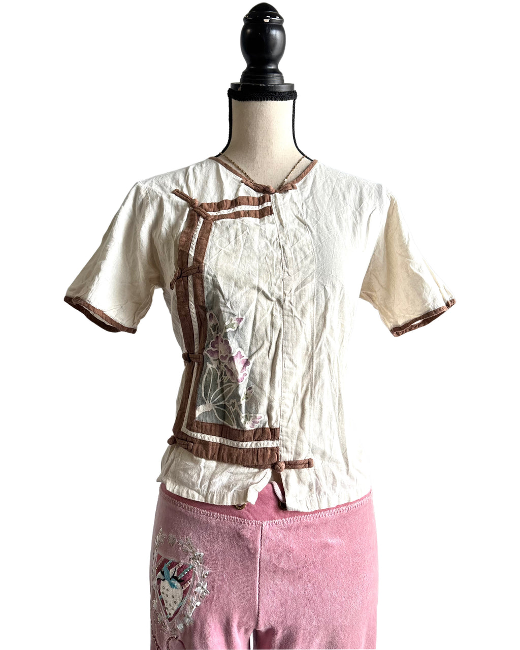 vintage white top