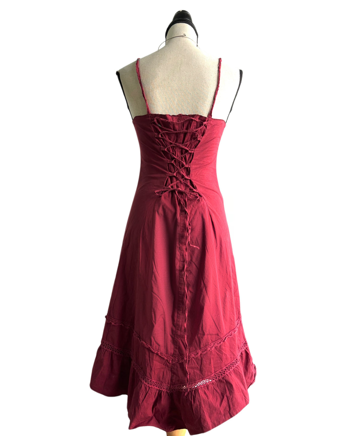 rose corset dress