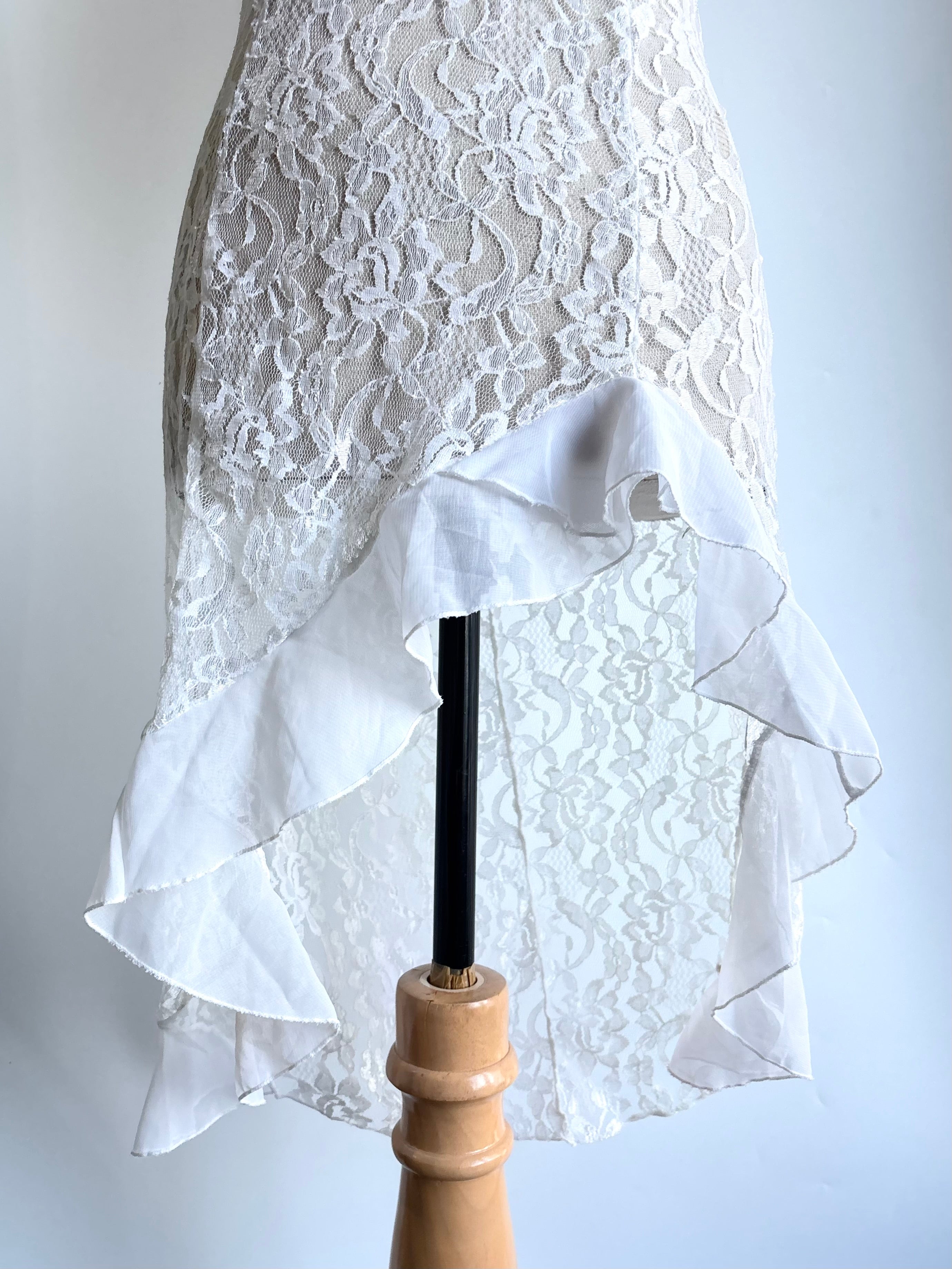 White angel dress