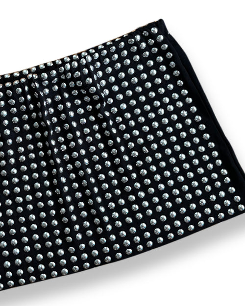 2000s studded skirt