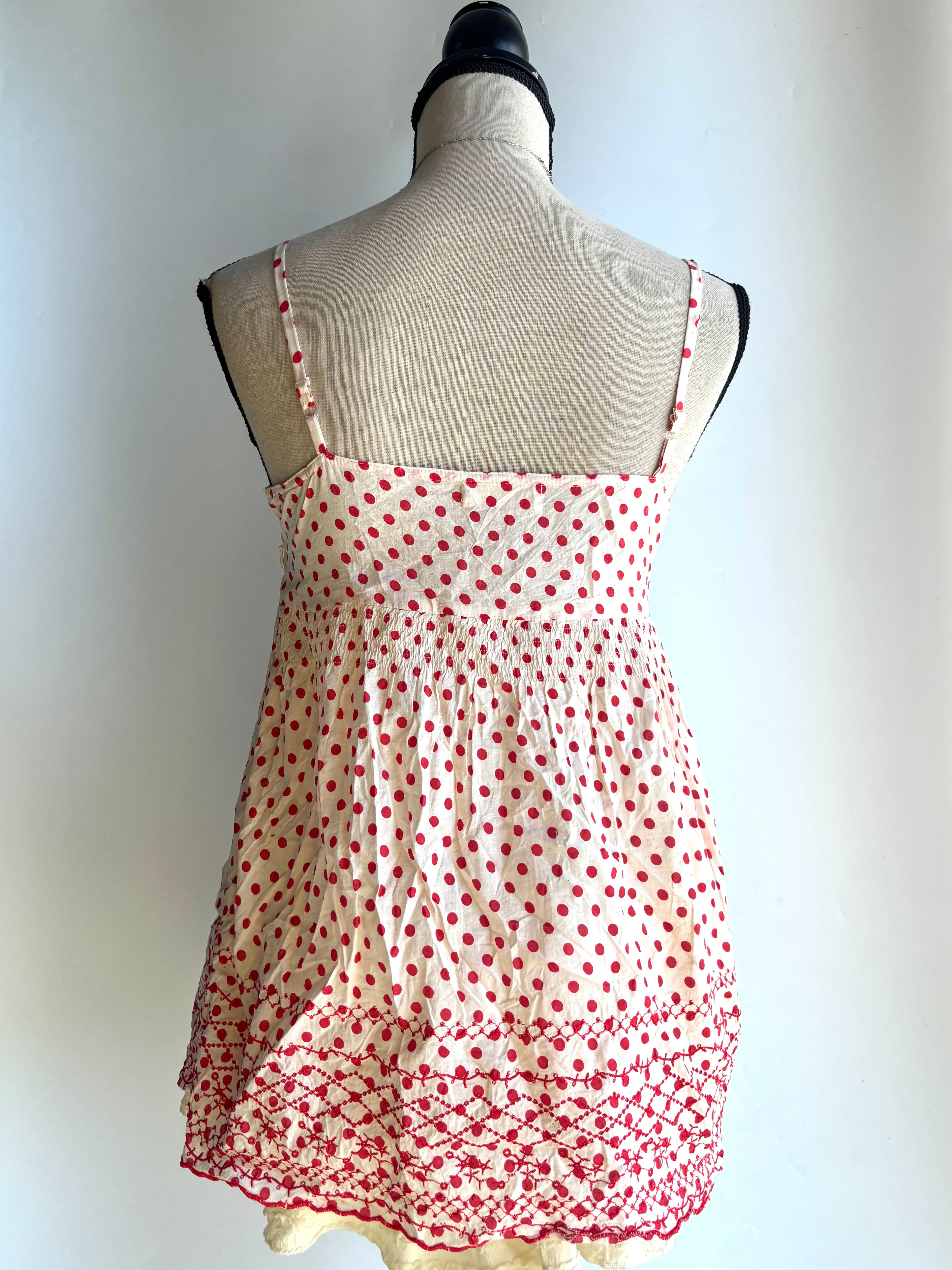 Polka dot cami