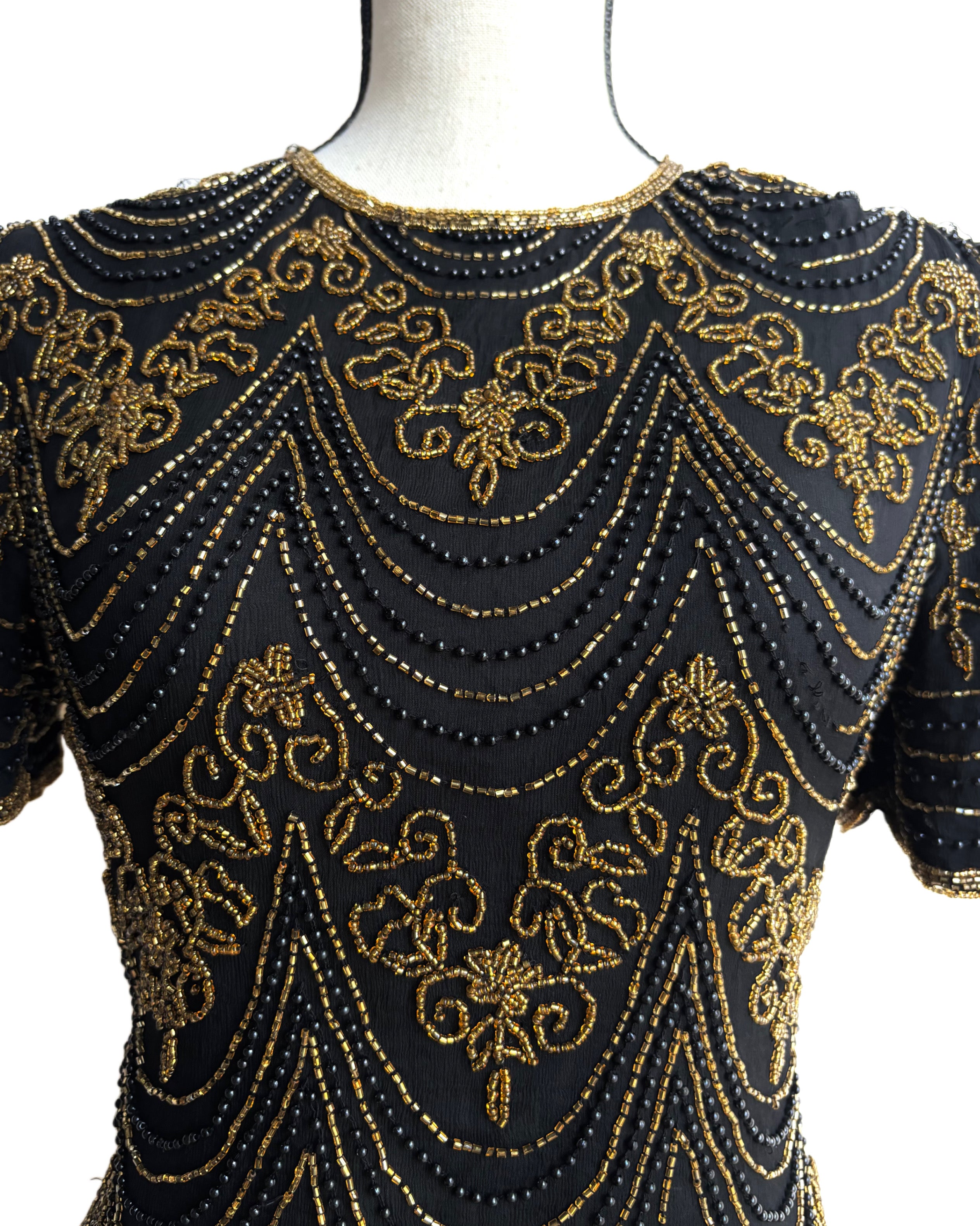 Vintage beaded top