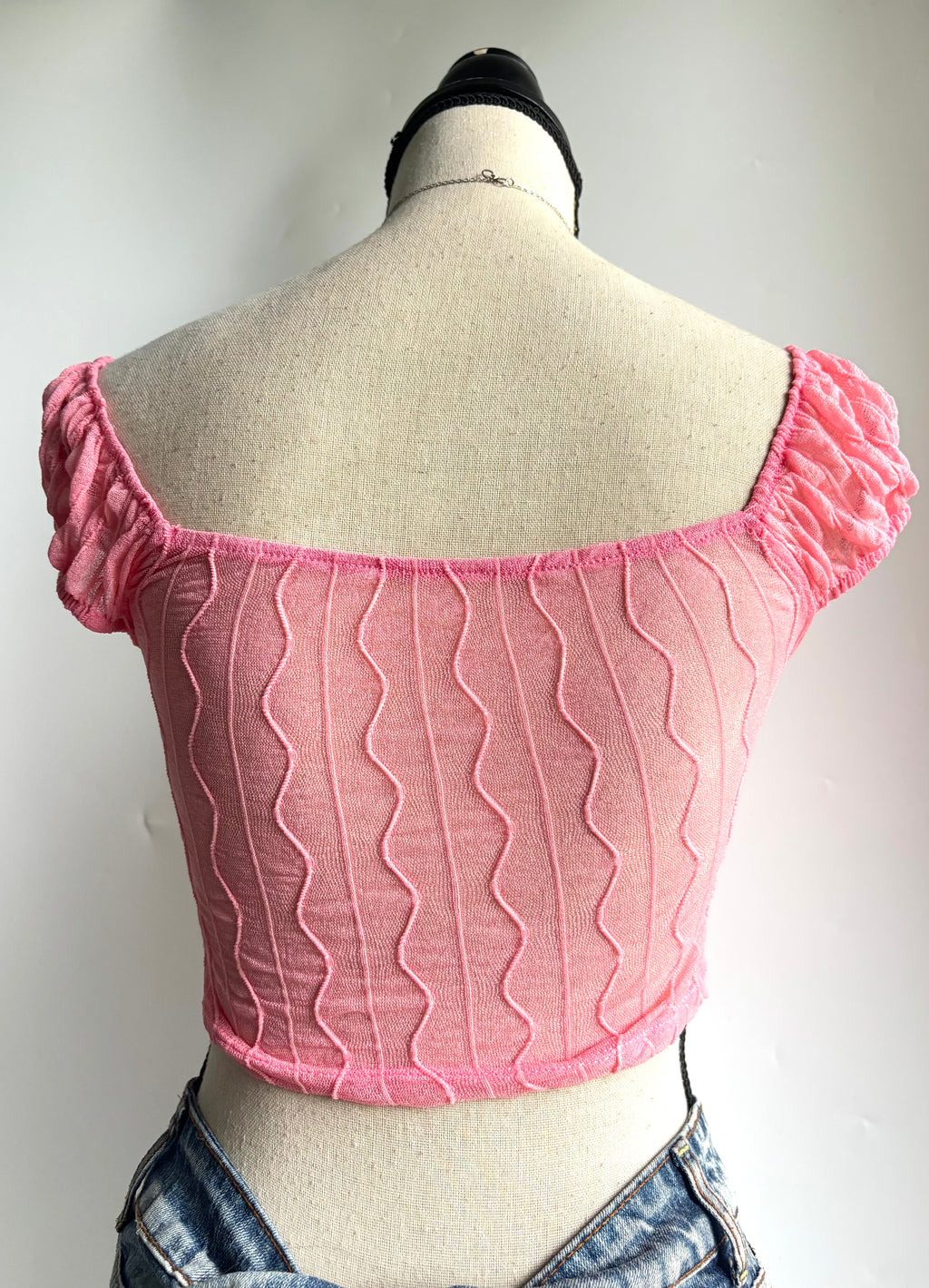 coquette core top