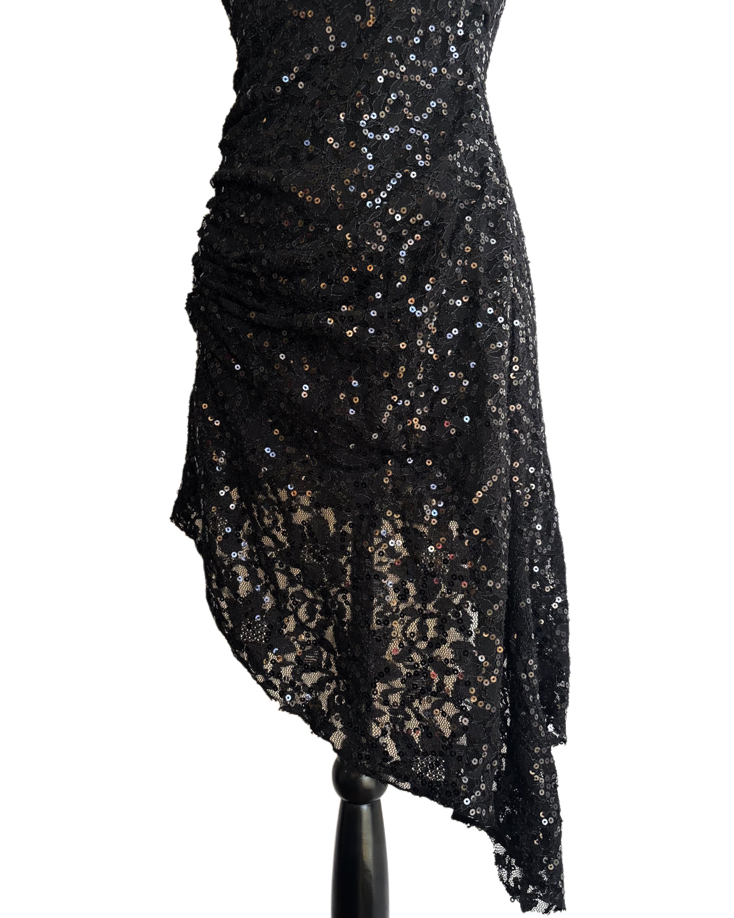 Y2k asymmetrical dress