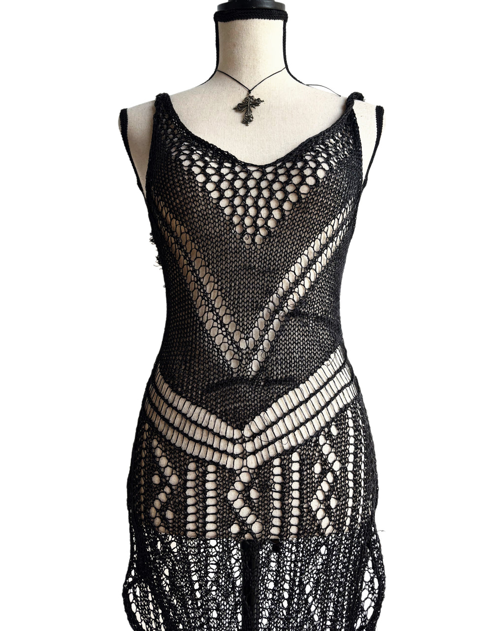 Net black cover up