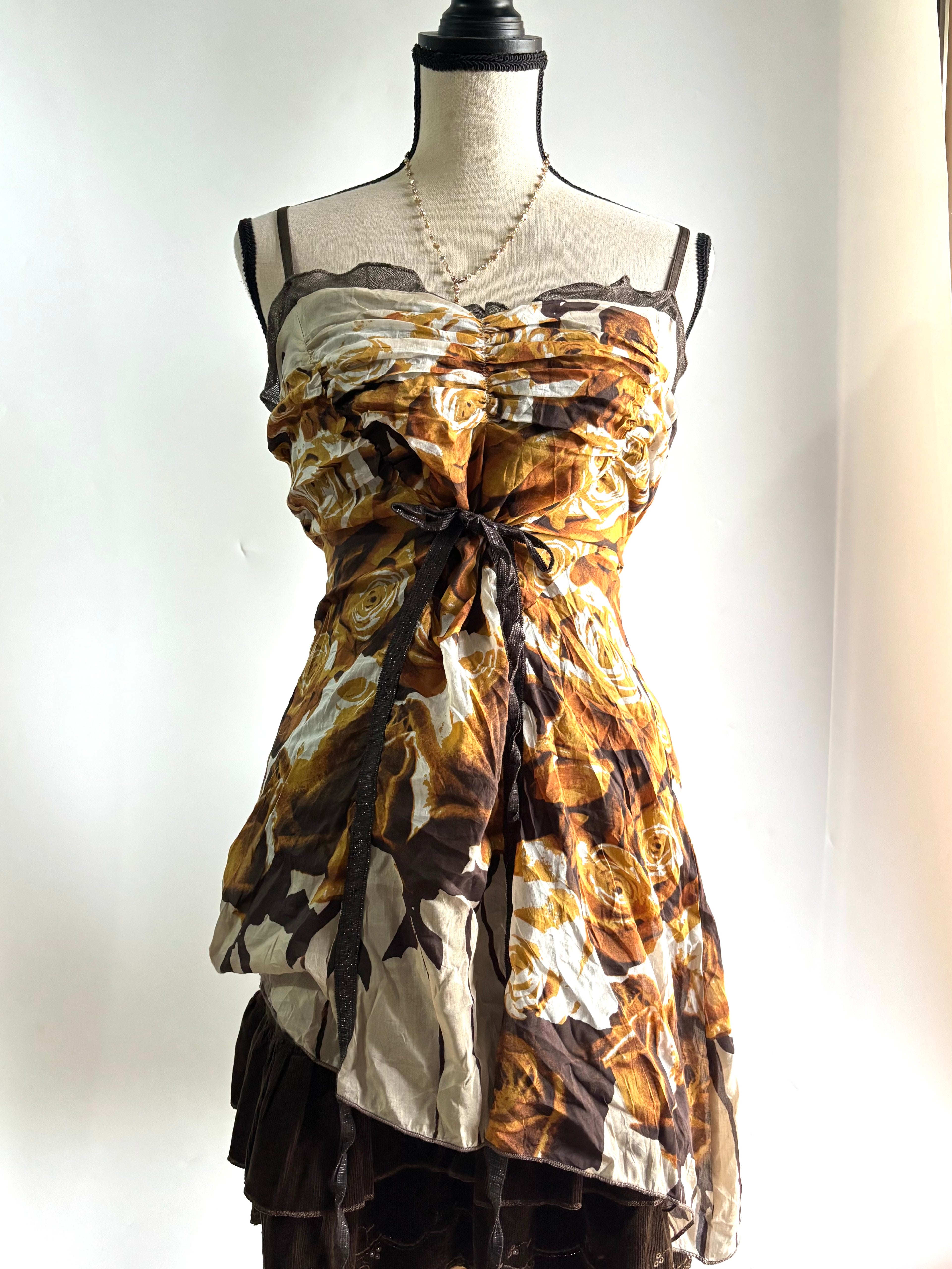 vintage asymmetrical top