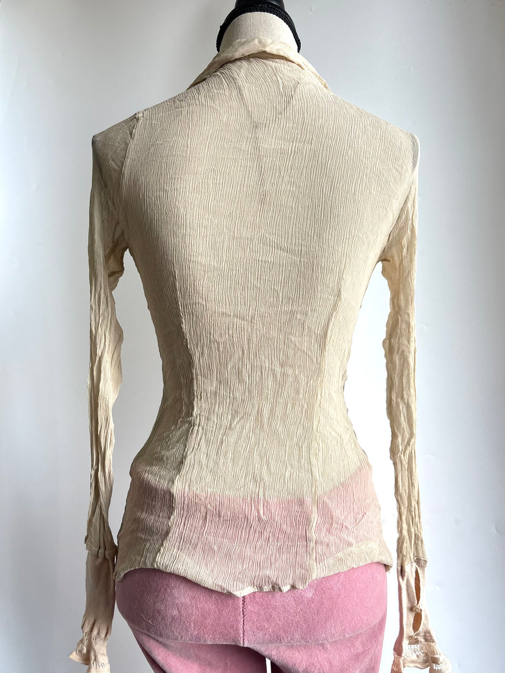 mesh fitted top