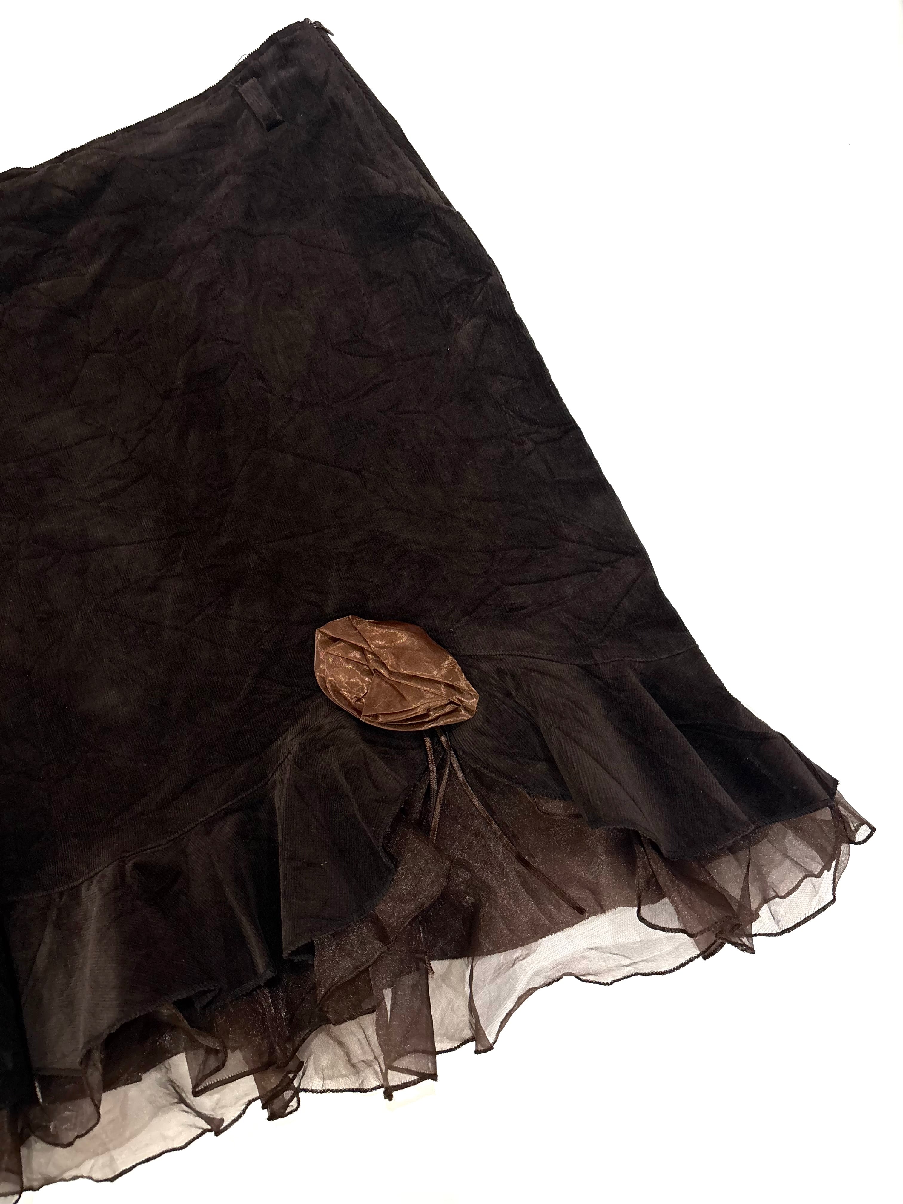 fairy core ruffle skirt