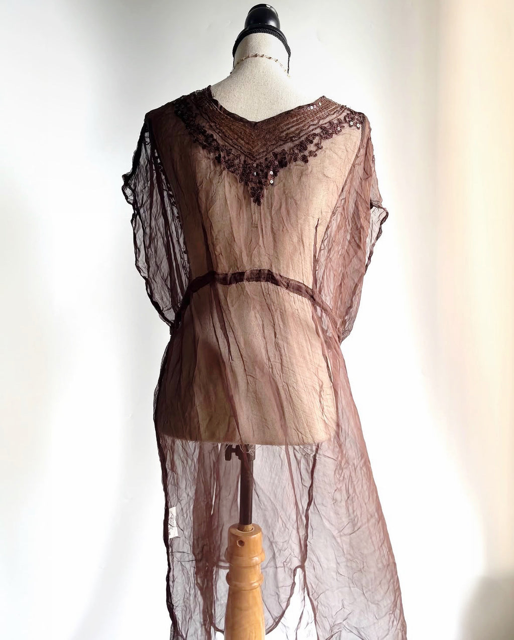 vintage mesh kaftan