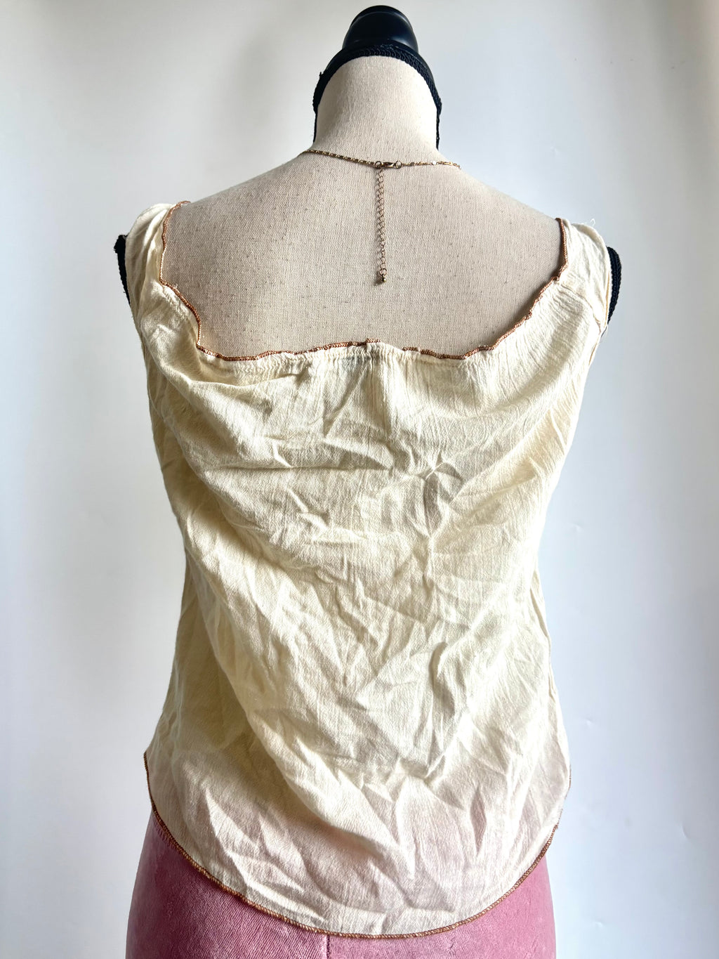 vintage white top