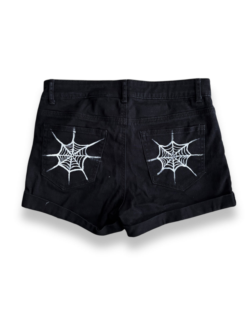 gothic style micro shorts