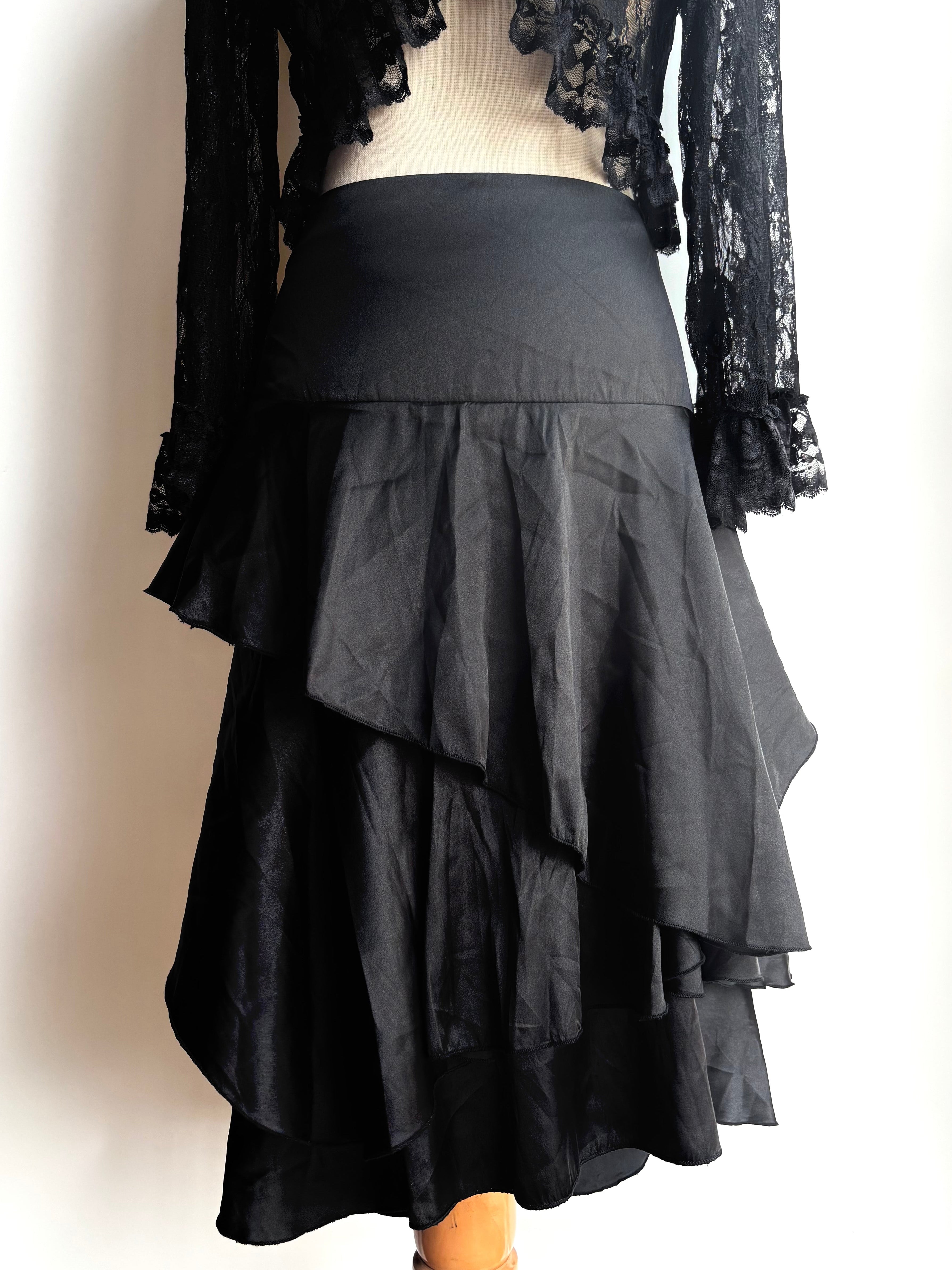 Vintage ruffle skirt