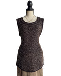 Beaded brown top