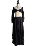 Vintage asymmetrical skirt