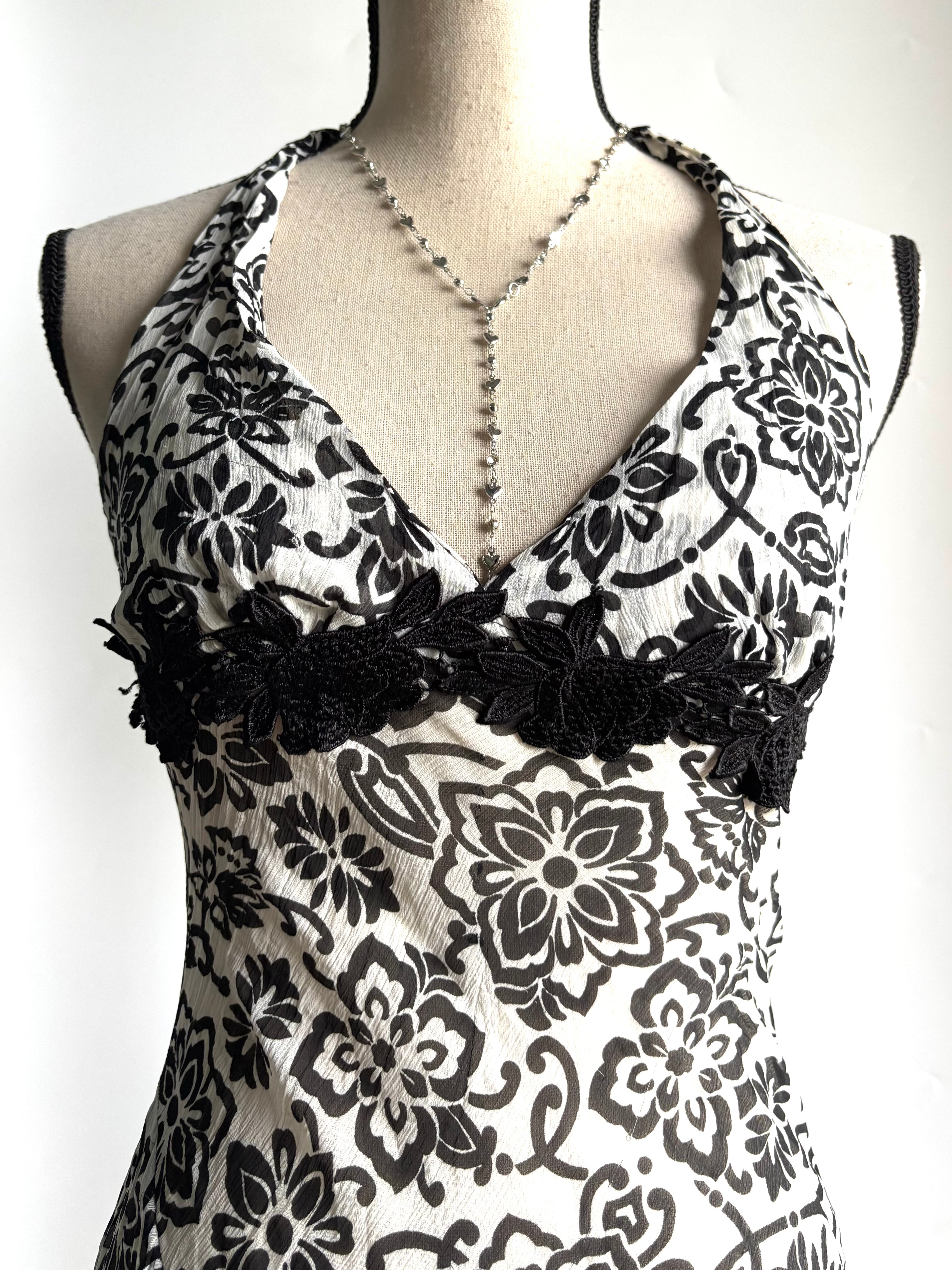 90s asymmetrical dress